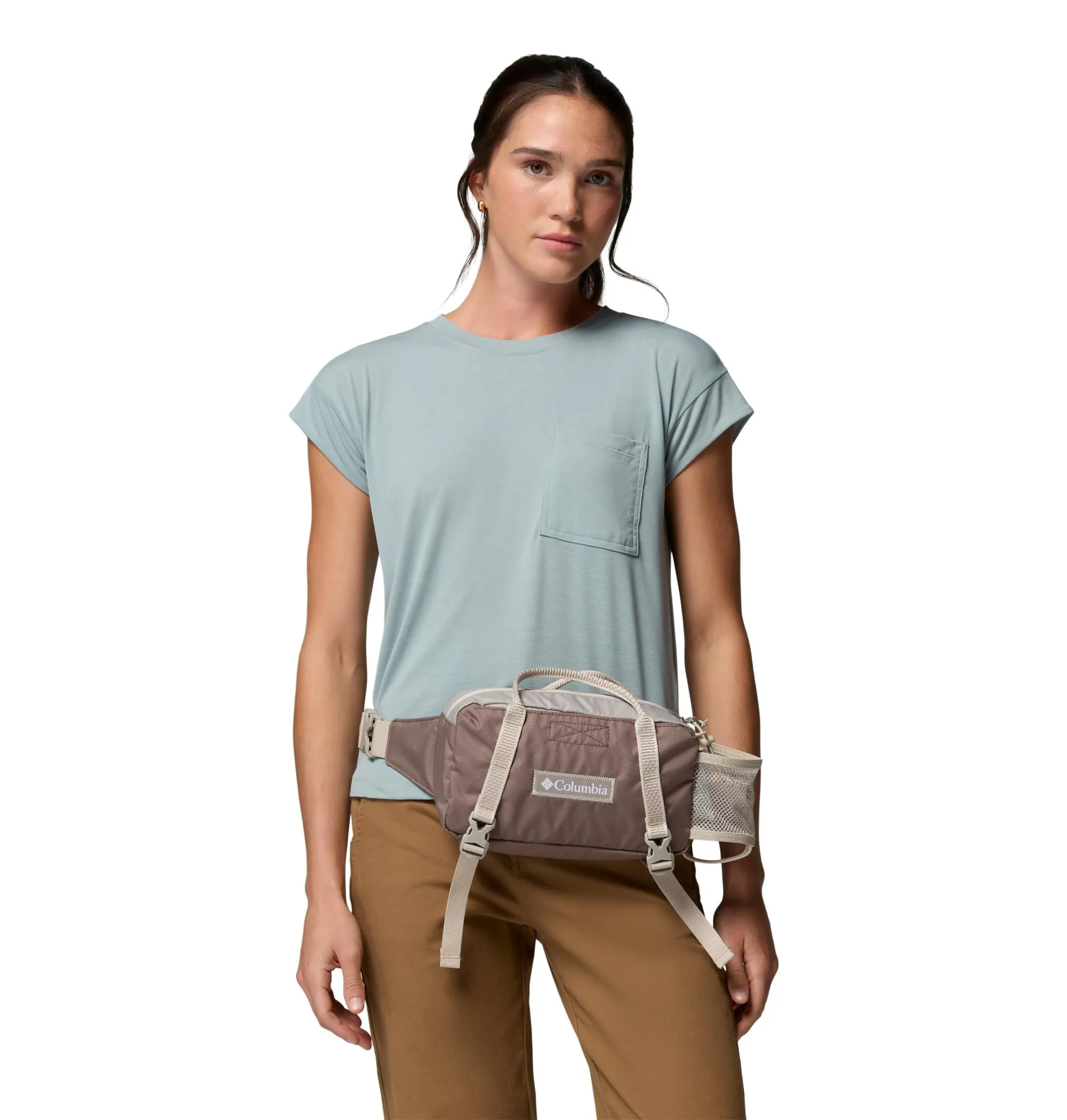 Columbia Echo Mountain Unisex Waist Pack - Iron/Flint Grey/Dark Stone, Taglia Unica - immagine 6