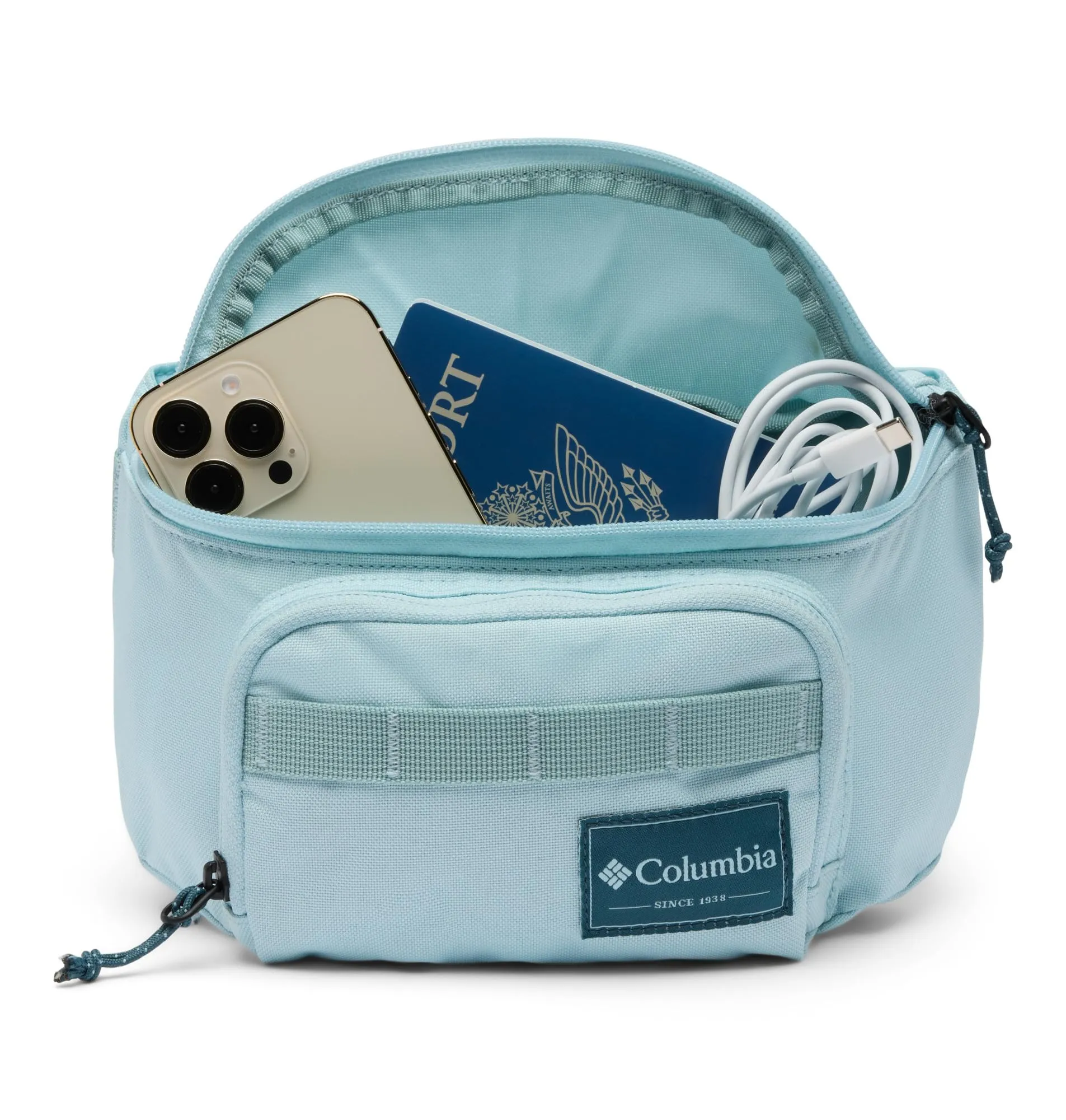 Columbia Zigzag II Unisex Waist Pack - Marine Light/Crushed Blue - immagine 6