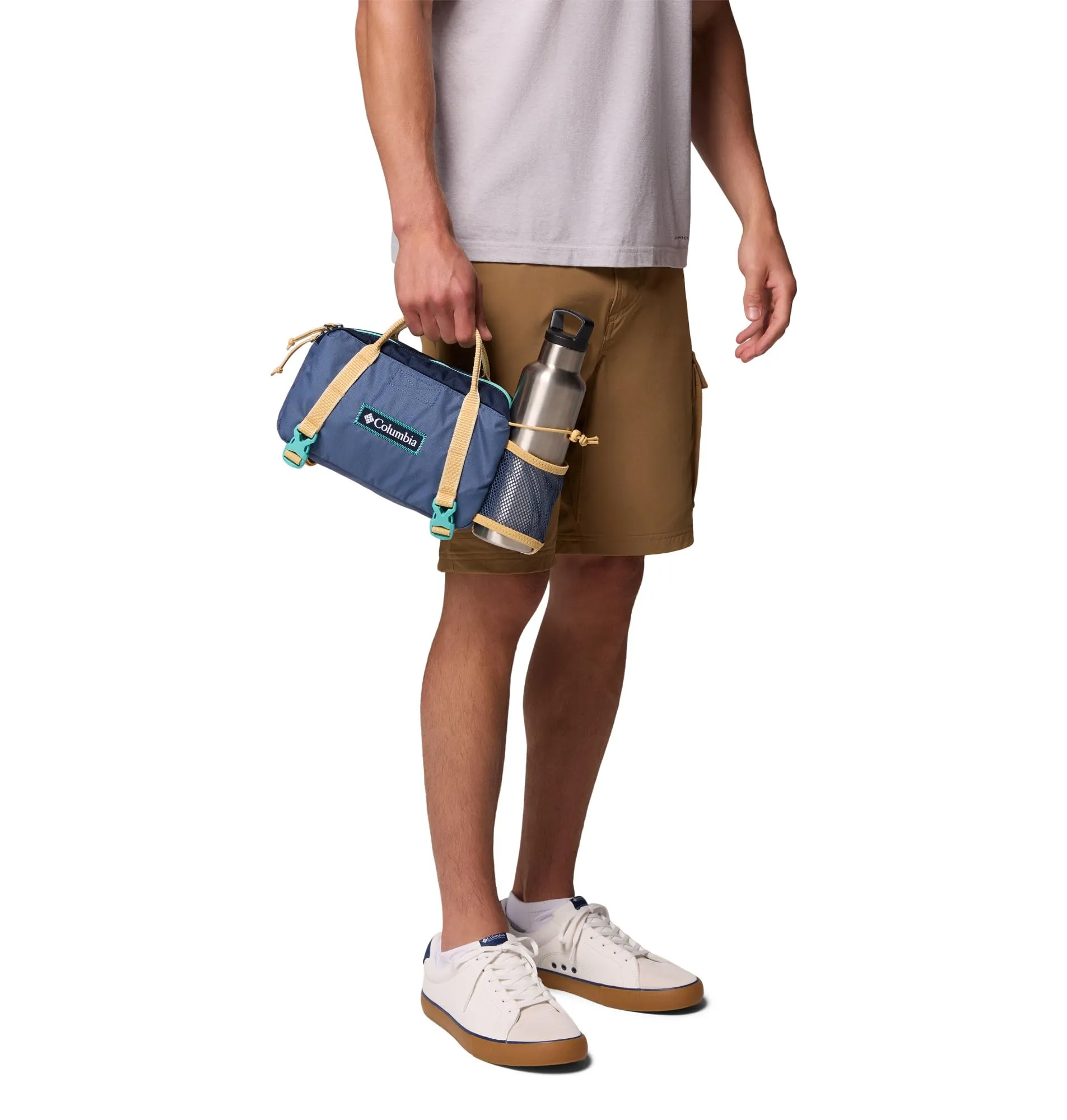 Columbia Echo Mountain Unisex Waist Pack - Dark Mountain/Coll Navy/Sand Dune, Taglia Unica - immagine 4