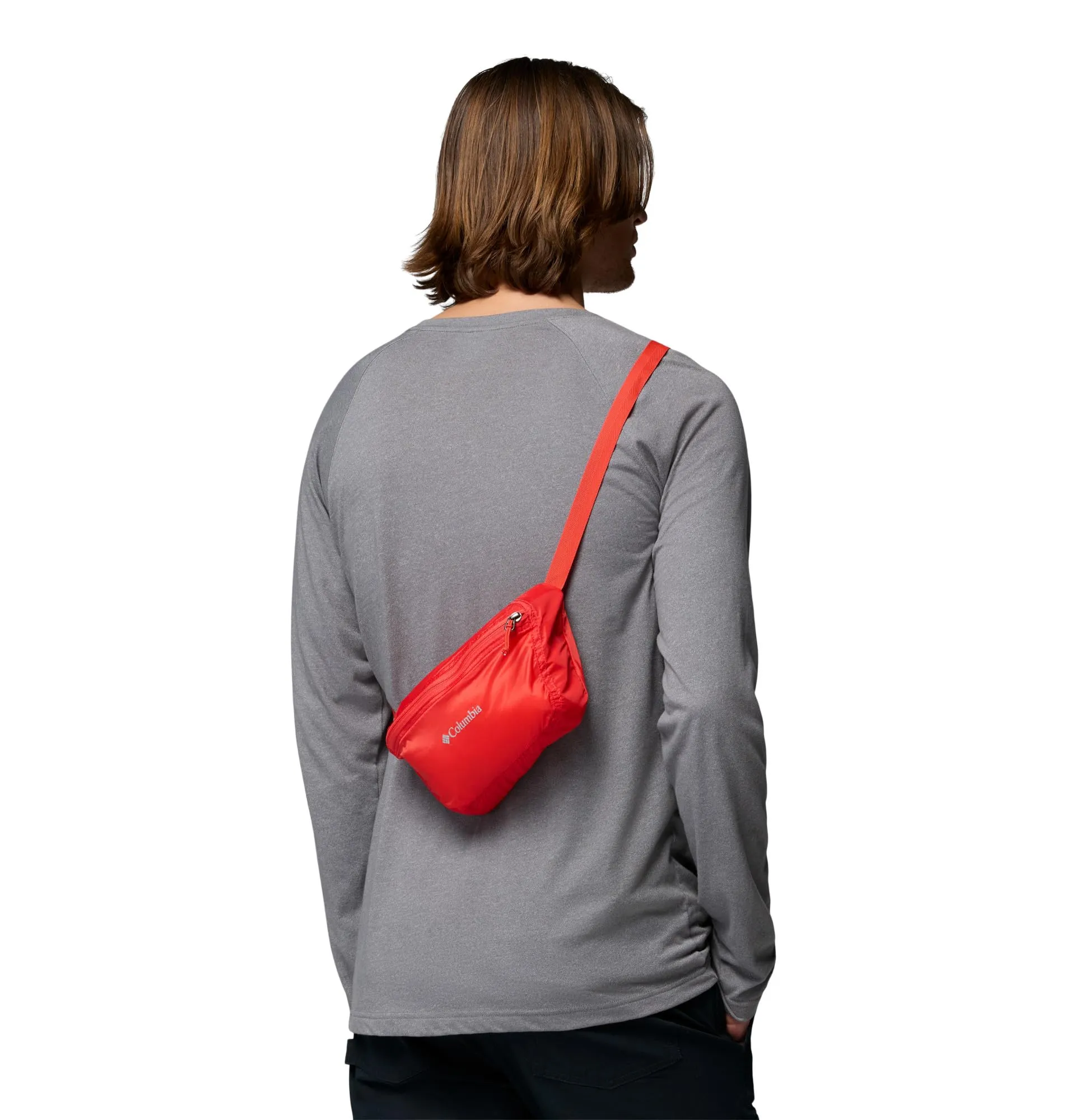 Columbia Marsupio Unisex Ripiegabile, Rosso Papavero, Taglia Unica - immagine 4