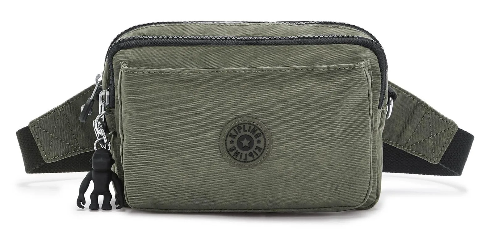 Kipling Abanu Multi Borsa a tracolla e marsupio, Green Moss - immagine 1