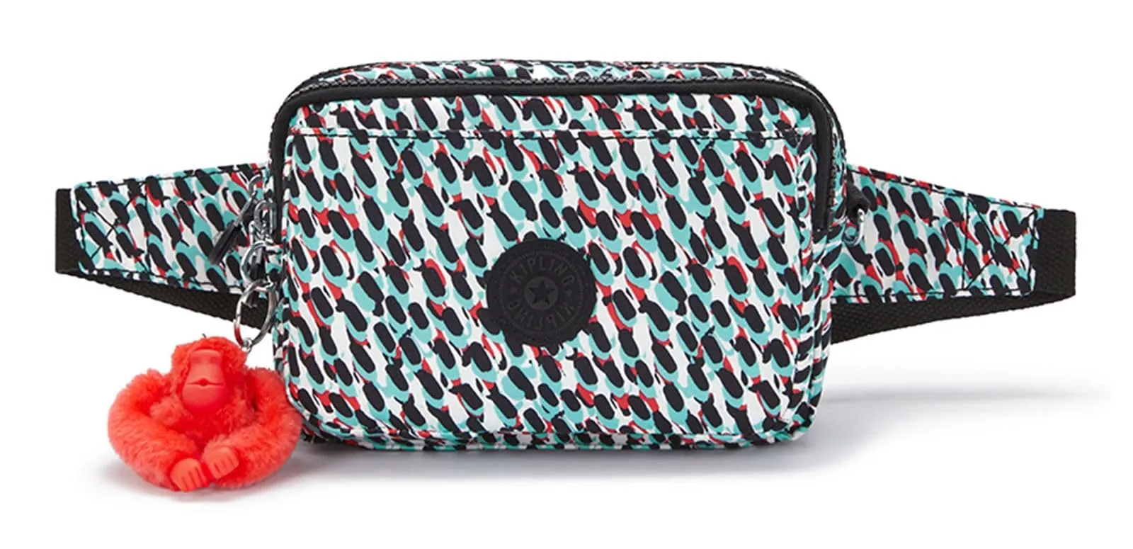 Kipling Abanu Multi Borsa a tracolla e marsupio, Abstract Print (Bianco) - immagine 1