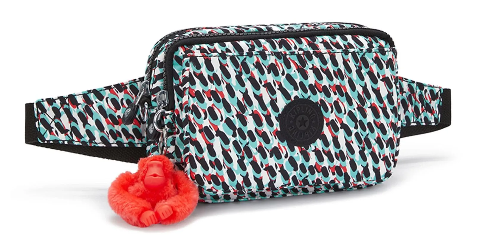 Kipling Abanu Multi Borsa a tracolla e marsupio, Abstract Print (Bianco) - immagine 2