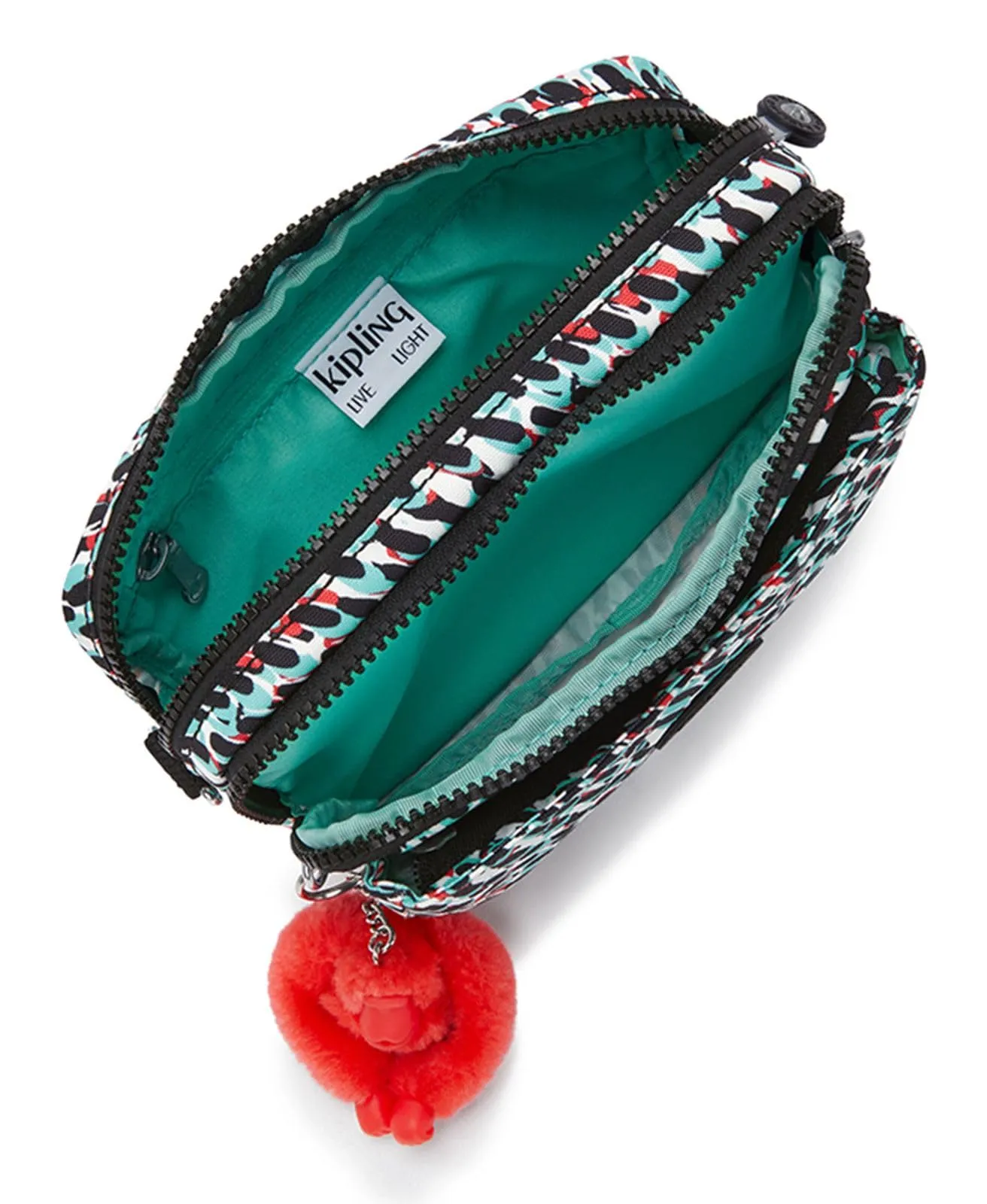 Kipling Abanu Multi Borsa a tracolla e marsupio, Abstract Print (Bianco) - immagine 5