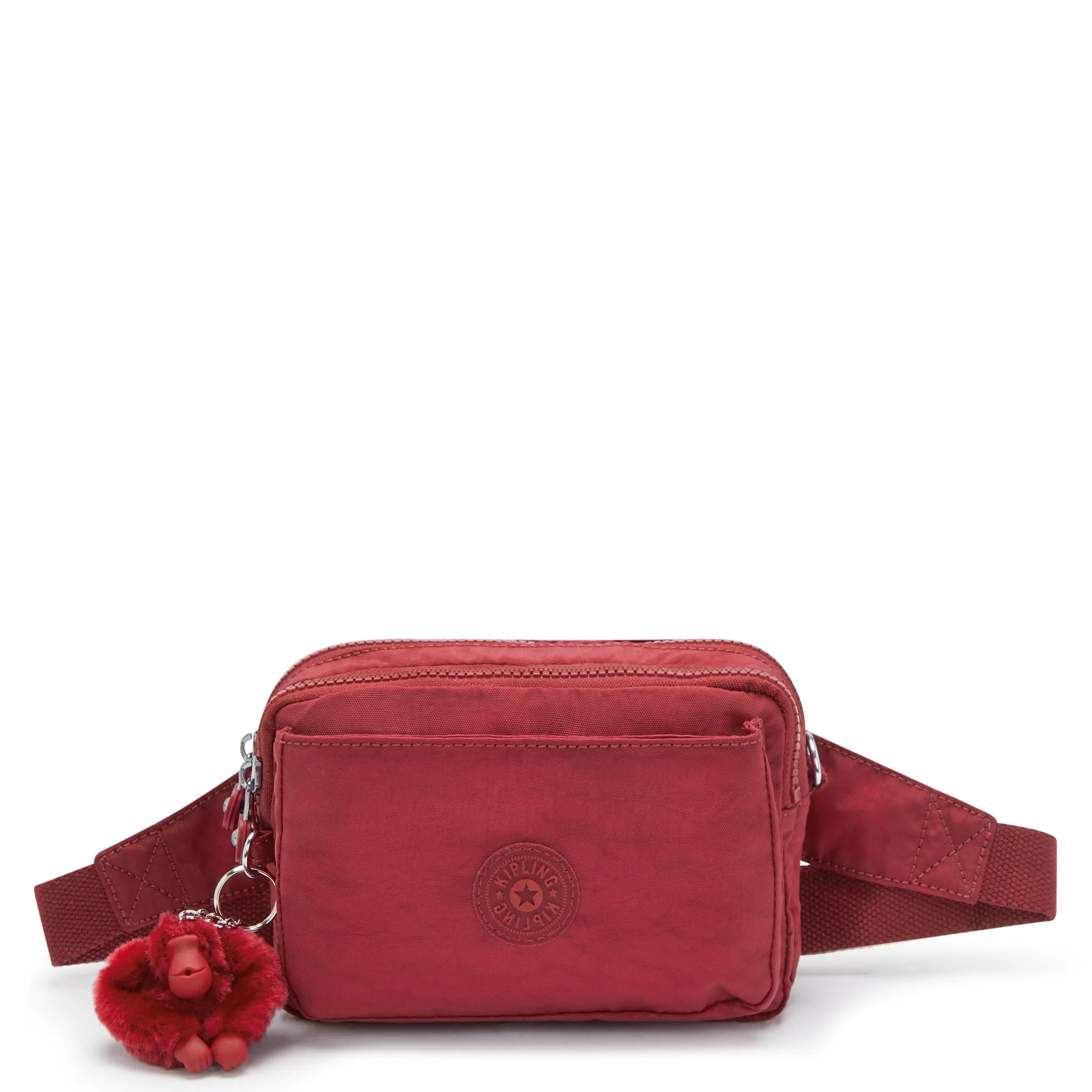 Kipling Abanu Multi Borsa a Tracolla e Marsupio, Funky Red - immagine 1