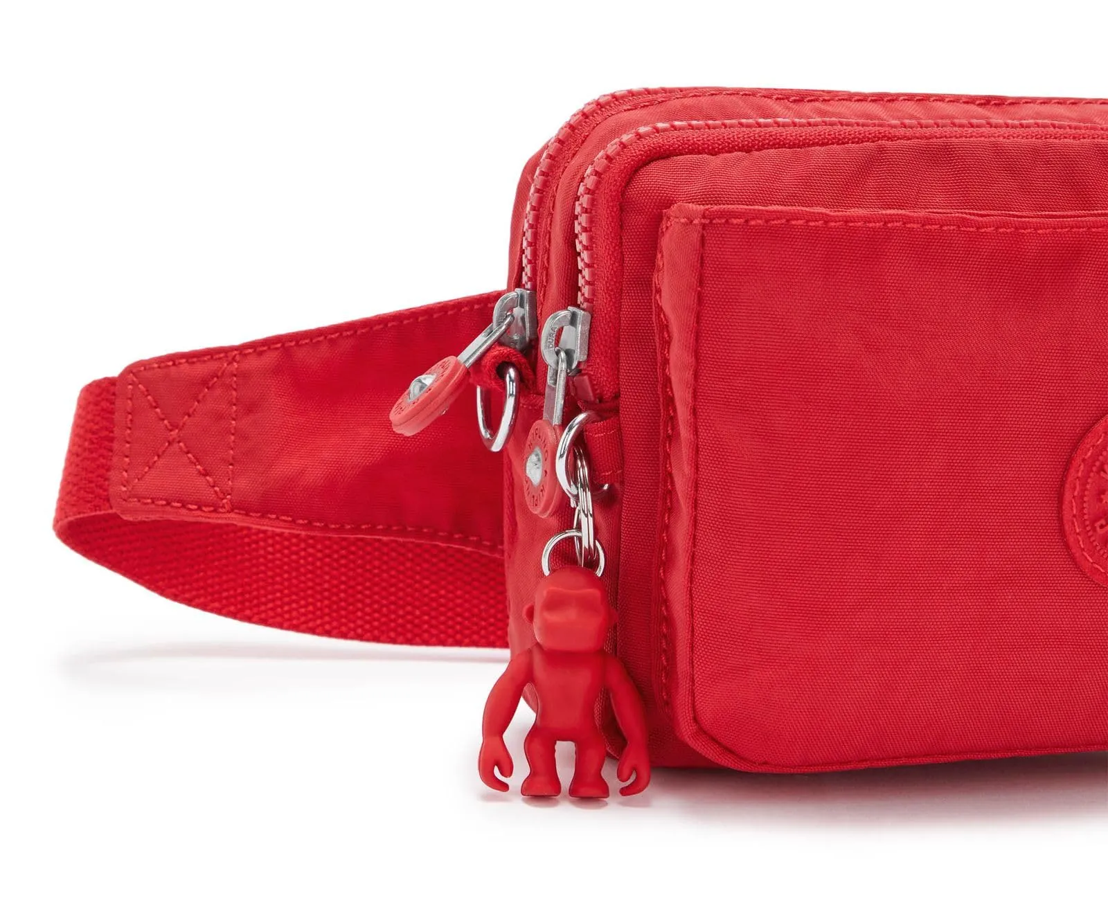 Kipling Abanu Multi Borsa a tracolla e marsupio, Red Rouge - immagine 5