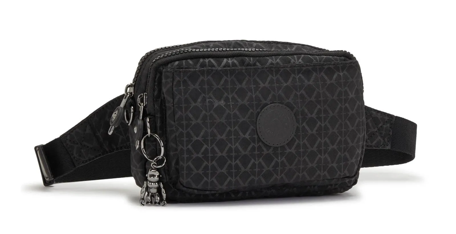 Kipling Abanu Multi Borsa a Tracolla e Marsupio Signature Emb - Nero - immagine 5