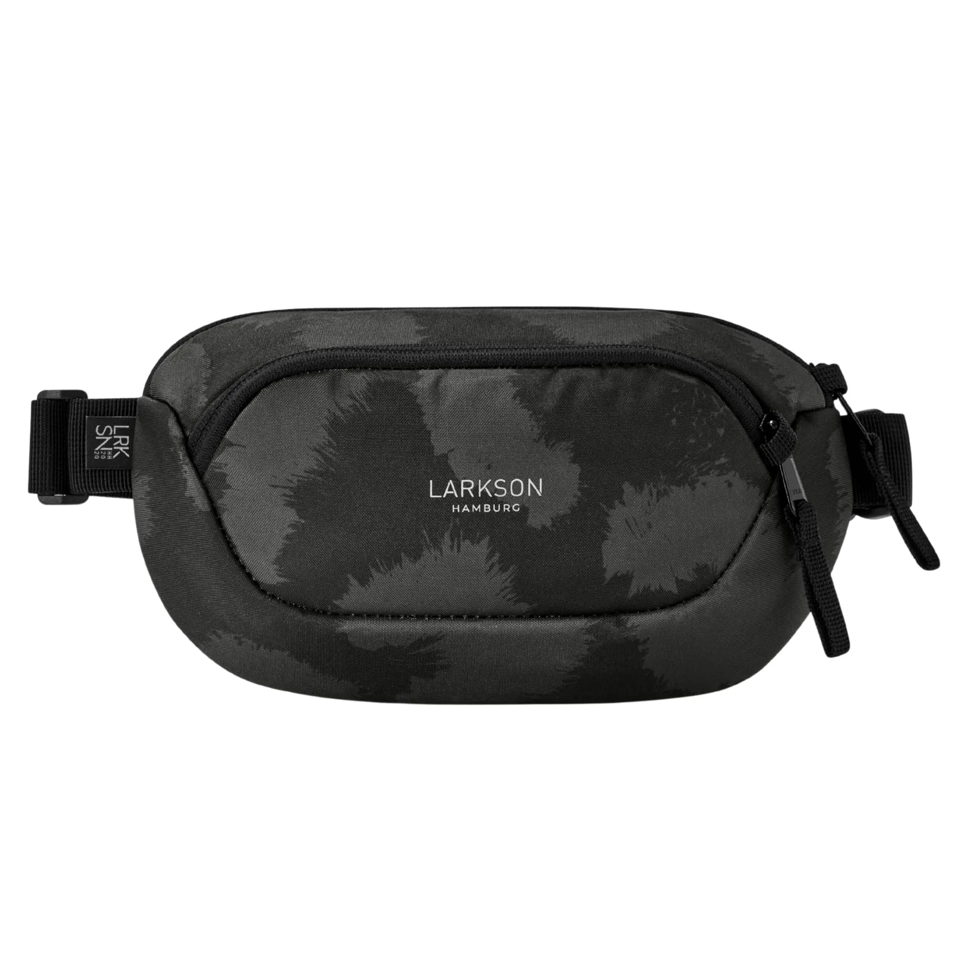 Larkson Helge Marsupio Borsa a Tracolla Grigio Leo con Blocco RFID e Antifurto - immagine 1