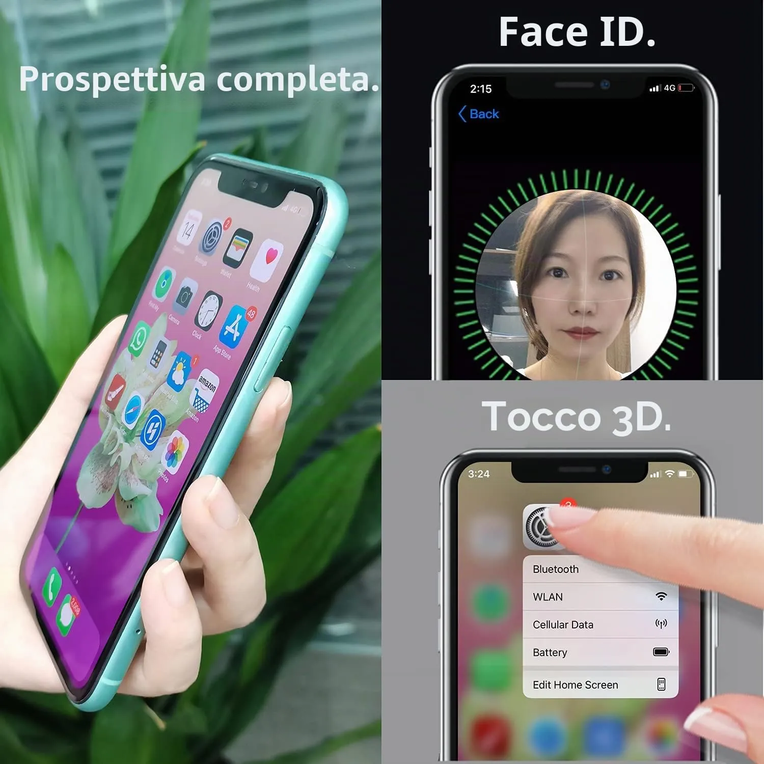 Brinonac Display LCD 6,5" per iPhone XS Max Kit Sostituzione Digitizer - immagine 4