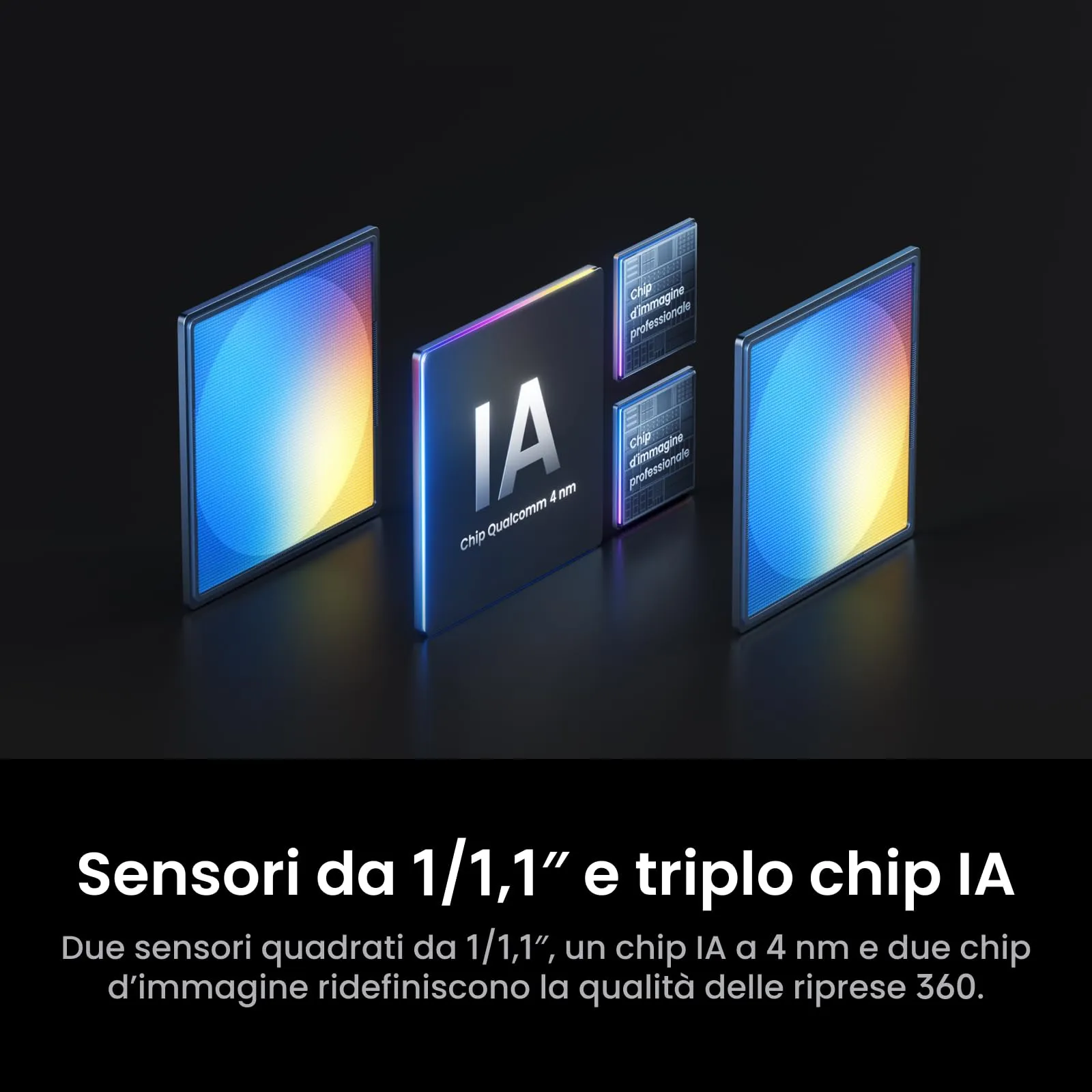 Insta360 X6 Pack Essenziale - Action Cam 360 8K con Sensori da 1/1,1’’ - immagine 4