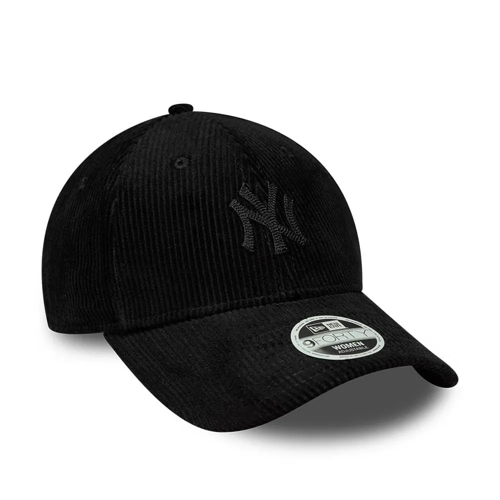 New Era New York Yankees Cord 9Forty Cap - Nero - immagine 3
