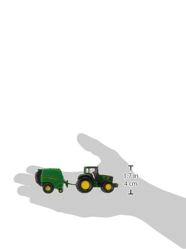 Siku 1665 Trattore John Deere con pressa per balle - immagine 8
