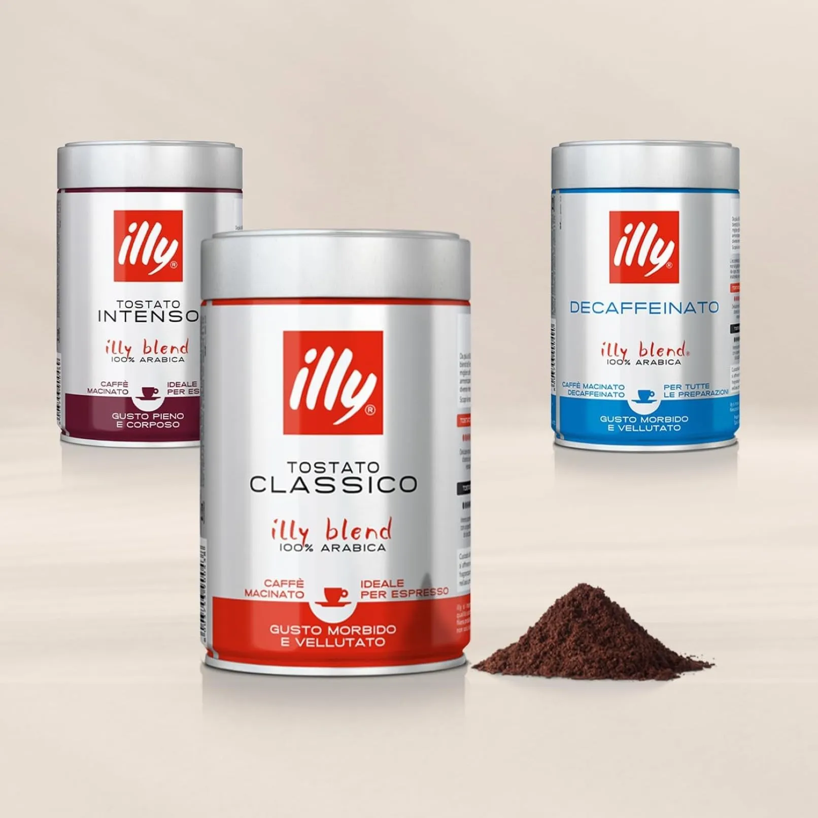 illy Caffè Macinato per Espresso Tostato Intenso, 250g - immagine 7