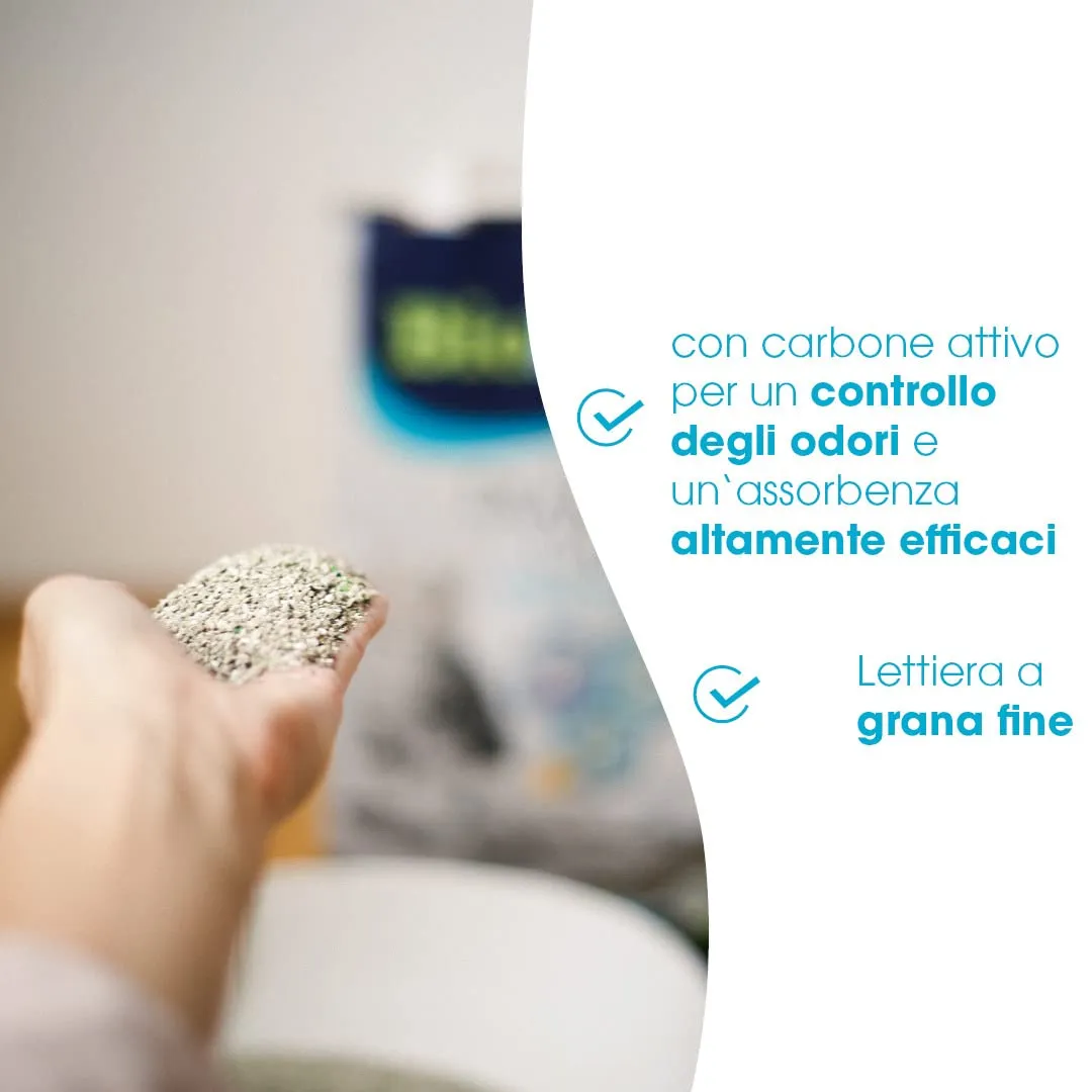 Biokat's Diamond Care MultiCat Fresh Katzenstreu mit Aktivkohle, 8 L - immagine 4