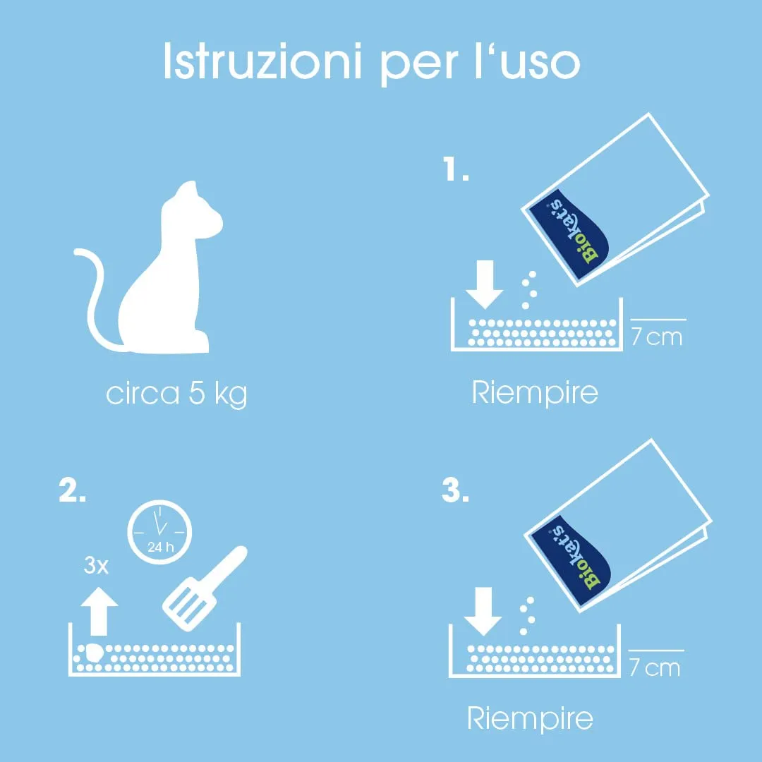 Biokat's Diamond Care MultiCat Fresh Katzenstreu mit Aktivkohle, 8 L - immagine 5