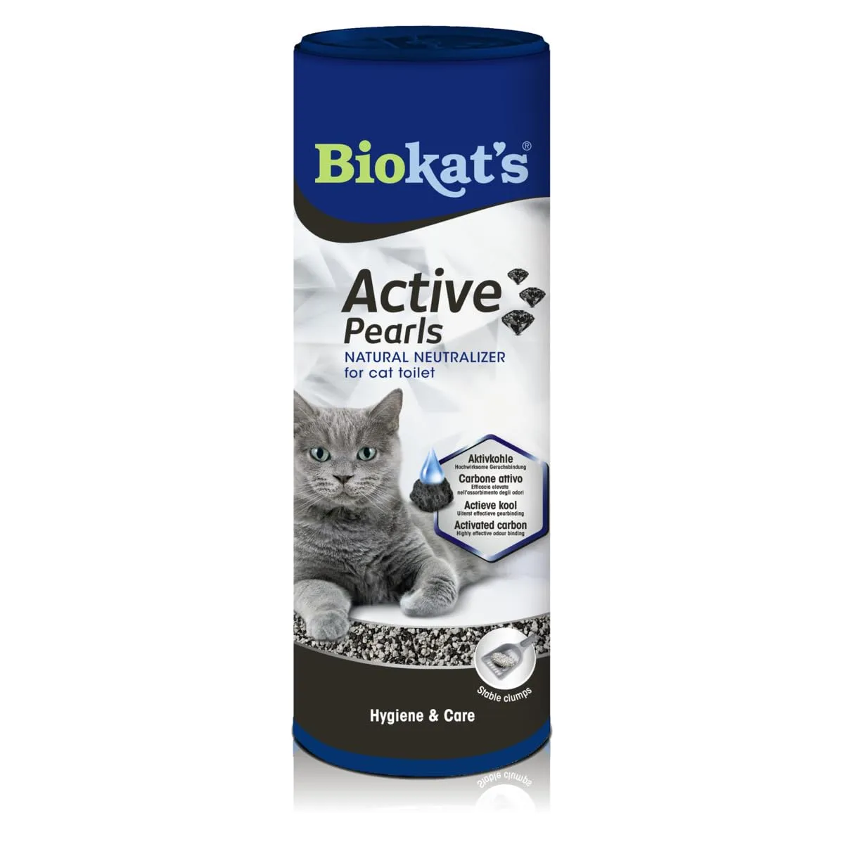 Biokat's Active Pearls Complemento Lettiera con Carbone Attivo, 700 ml - immagine 1