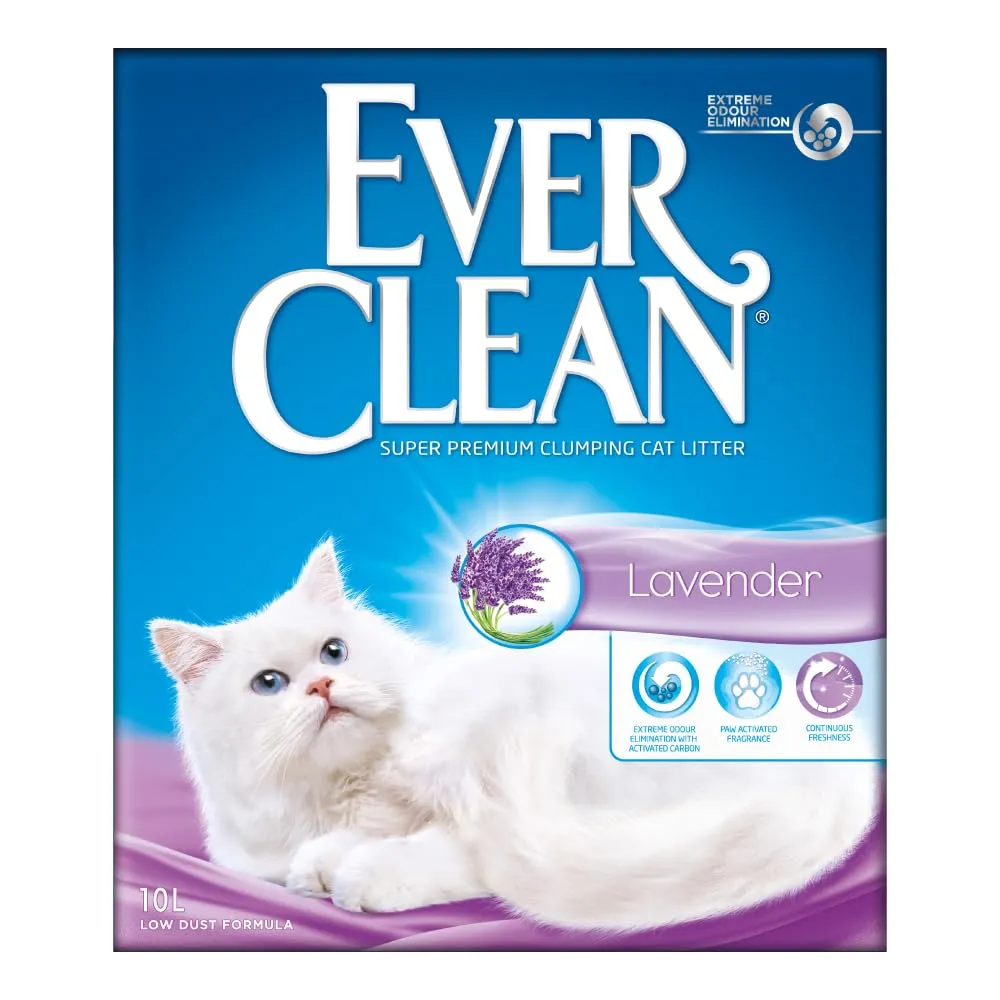 Ever Clean Lettiera Agglomerante alla Lavanda, 10 Litri - immagine 1