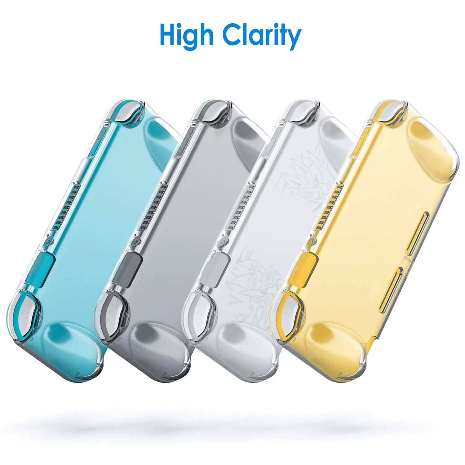 JETech Custodia per Nintendo Switch Lite, HD Chiaro - immagine 3