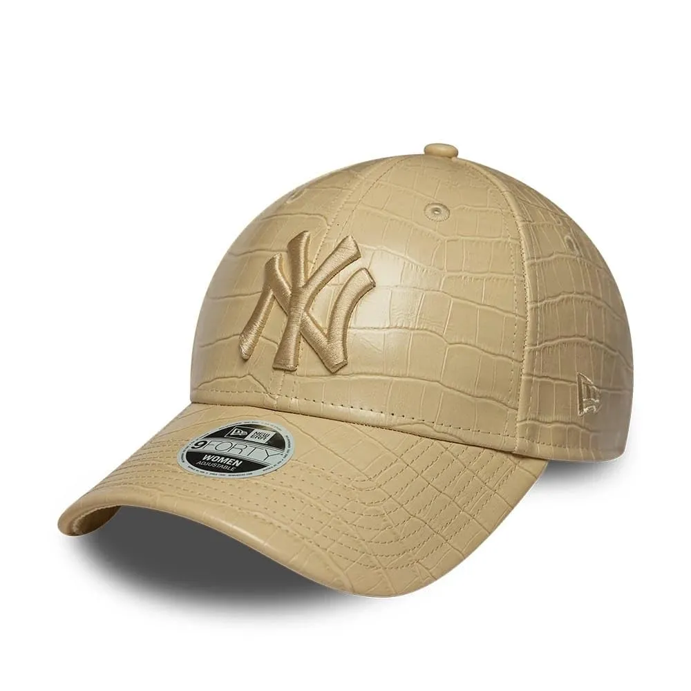 New Era New York Yankees Pattern PU 9Forty Beige - immagine 1