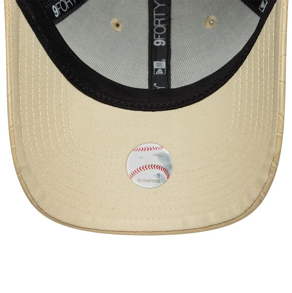 New Era New York Yankees Pattern PU 9Forty Beige - immagine 5