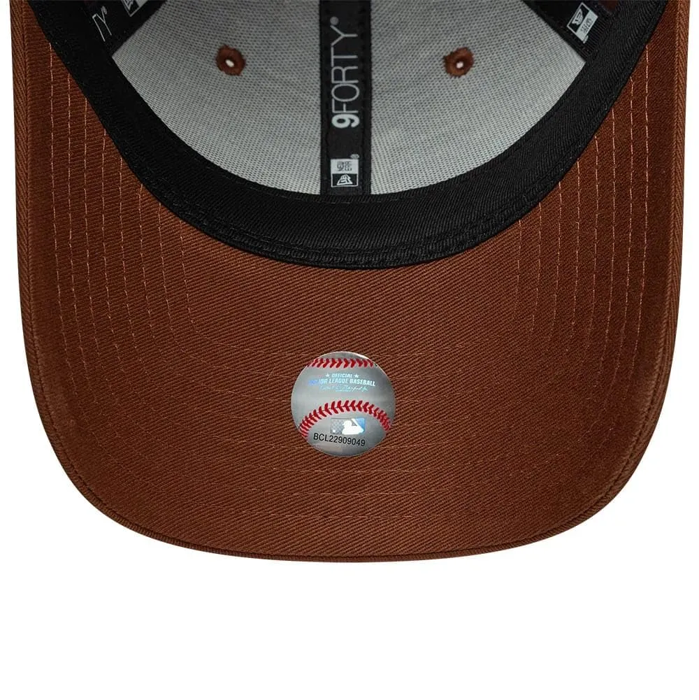 New Era Los Angeles Dodgers League Essential 9Forty Cappellino Marrone - immagine 5
