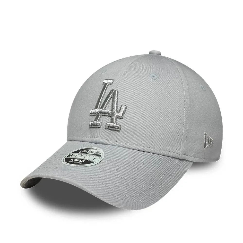 New Era Los Angeles Dodgers Metallic 9Forty Cappellino Grigio - immagine 1