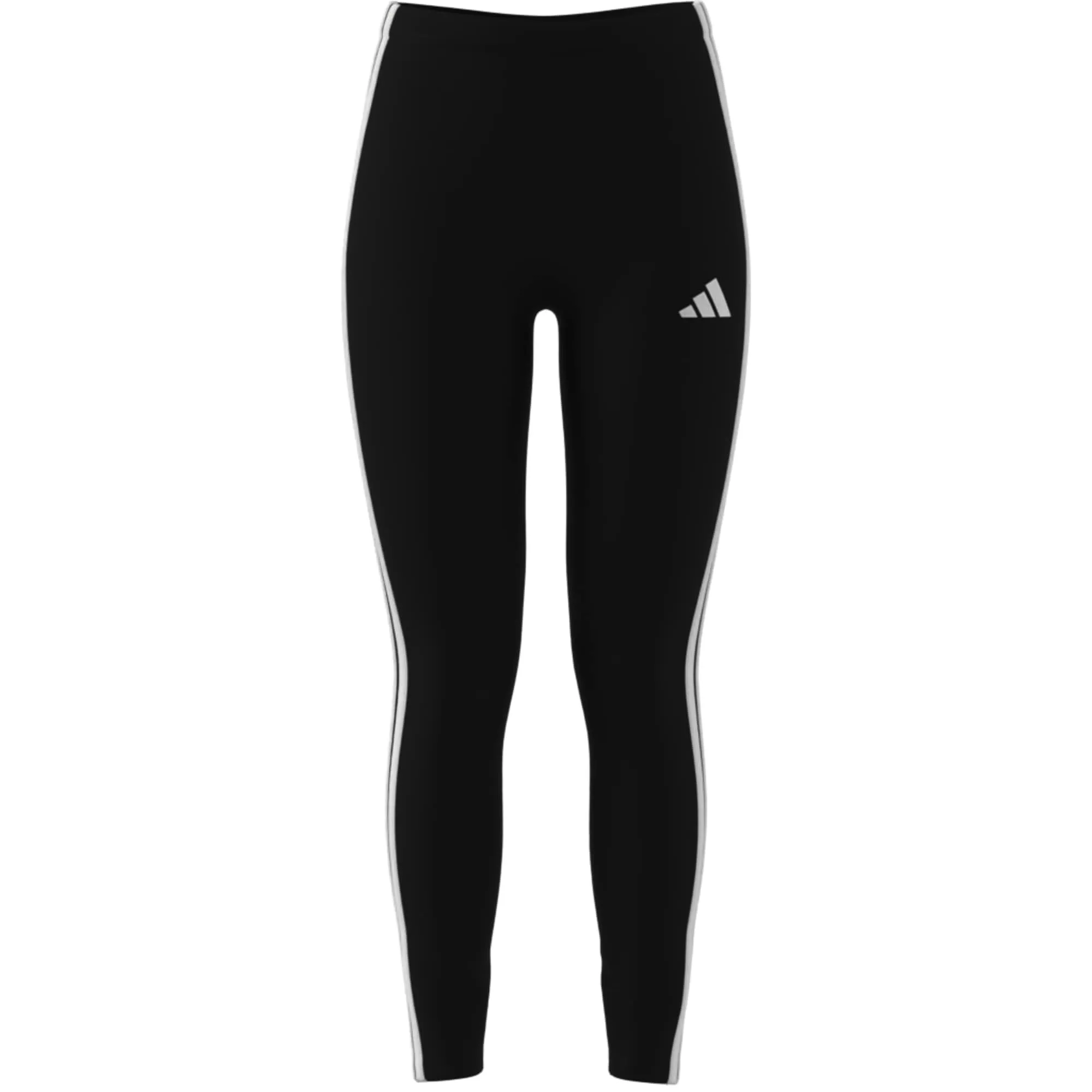 adidas Essentials 3-Stripes Cotton Leggings, Black/White, M - immagine 7