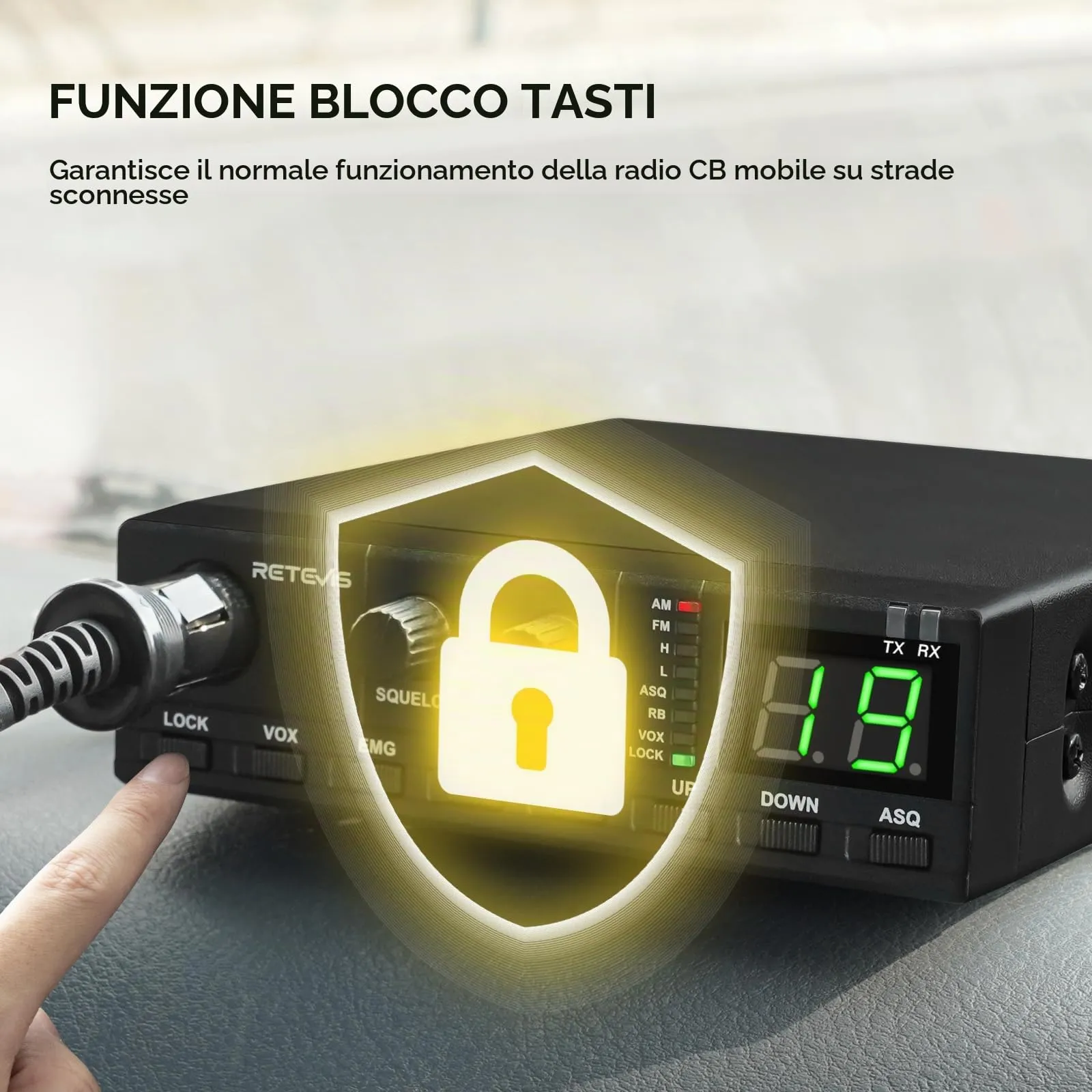 Retevis MB62 Radio CB Kit con Antenna - immagine 9