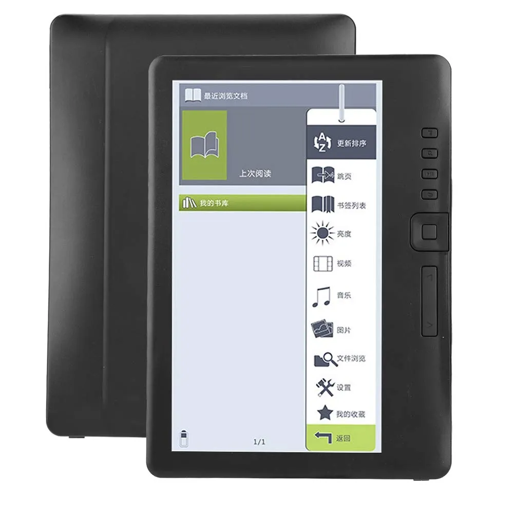 Demeras BK7019 E-reader 7 pollici, 4G RAM, Nero - immagine 1
