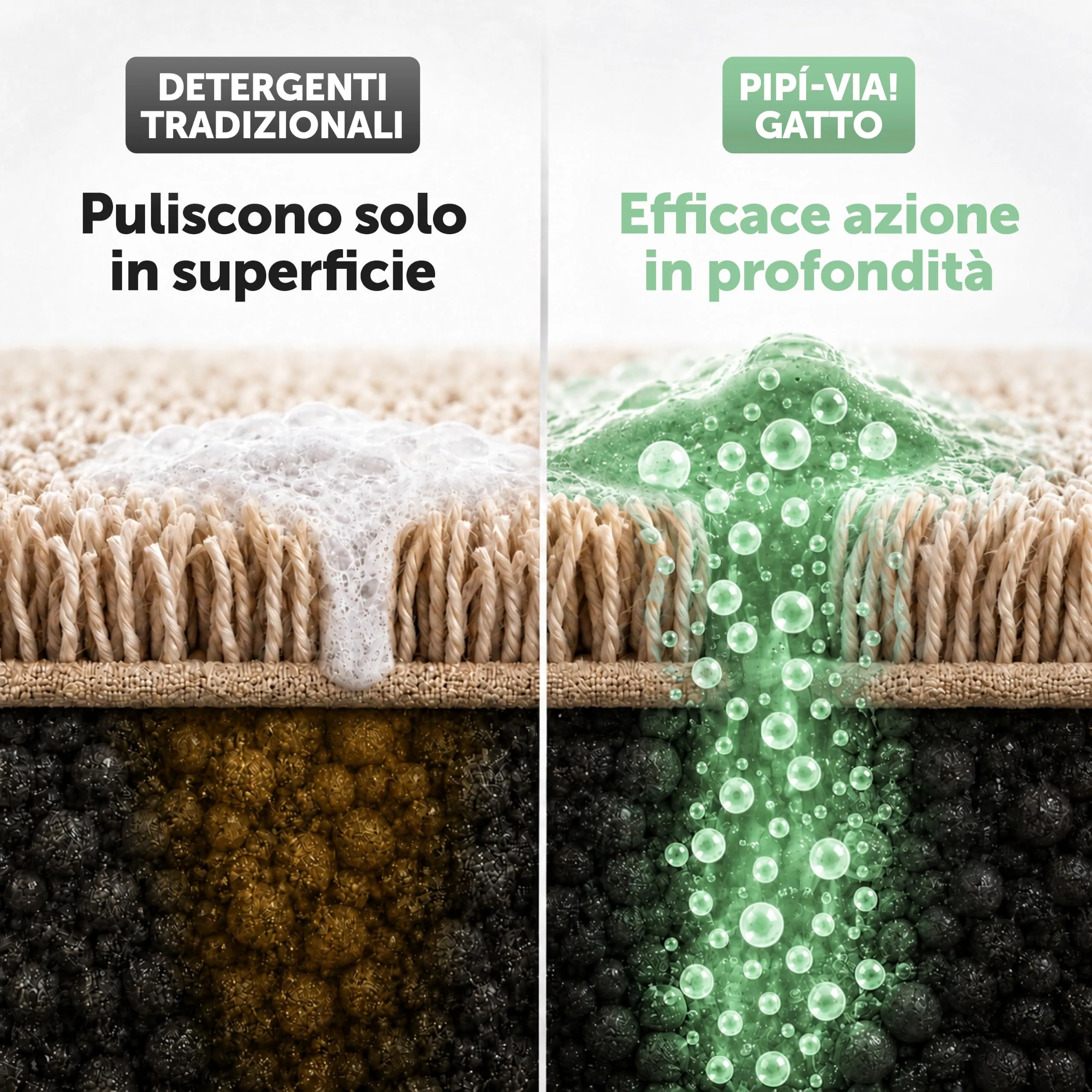 ARKA Pipi-Gone Detergente Enzimatico Smacchiatore Elimina Urina Gatto 750 ml - immagine 5