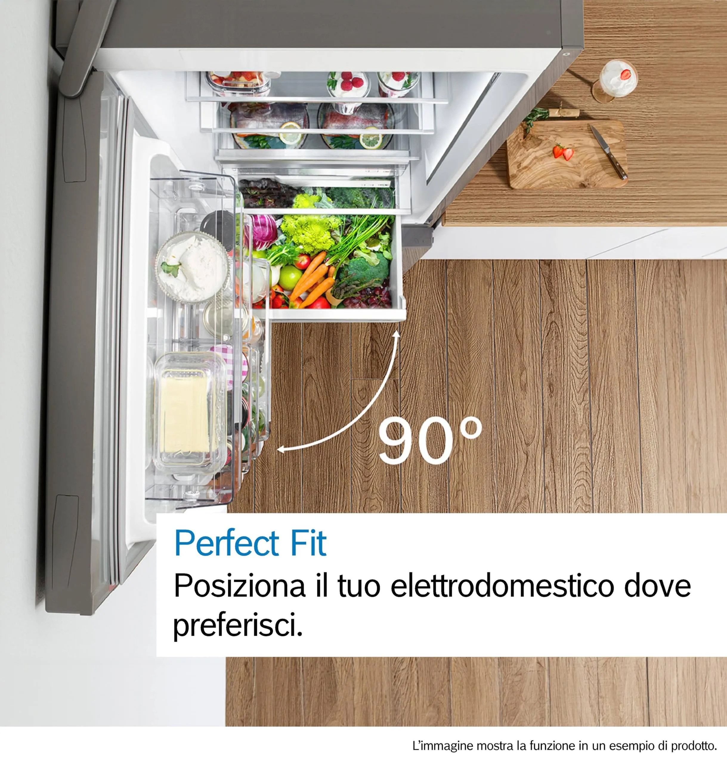 Bosch KGN397LDF Serie 4 Frigorifero Total No Frost 203x60cm Silver Classe D - immagine 13