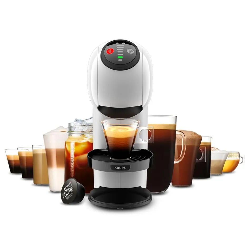 Krups Nescafé Dolce Gusto Genio S Macchina per Caffè Espresso, Automatica, Bianco - immagine 2