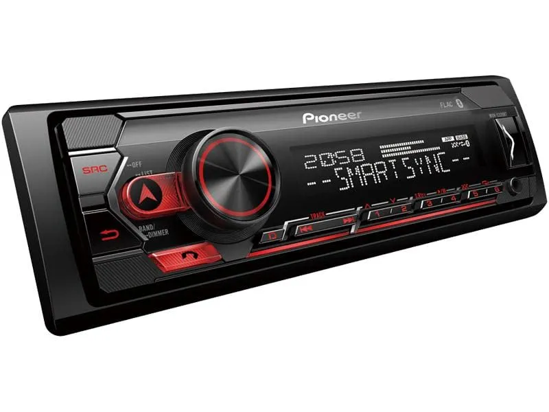 Pioneer MVH-S320BT Autoradio 1-DIN con RDS, Bluetooth, USB, AUX e Smart Sync - immagine 4