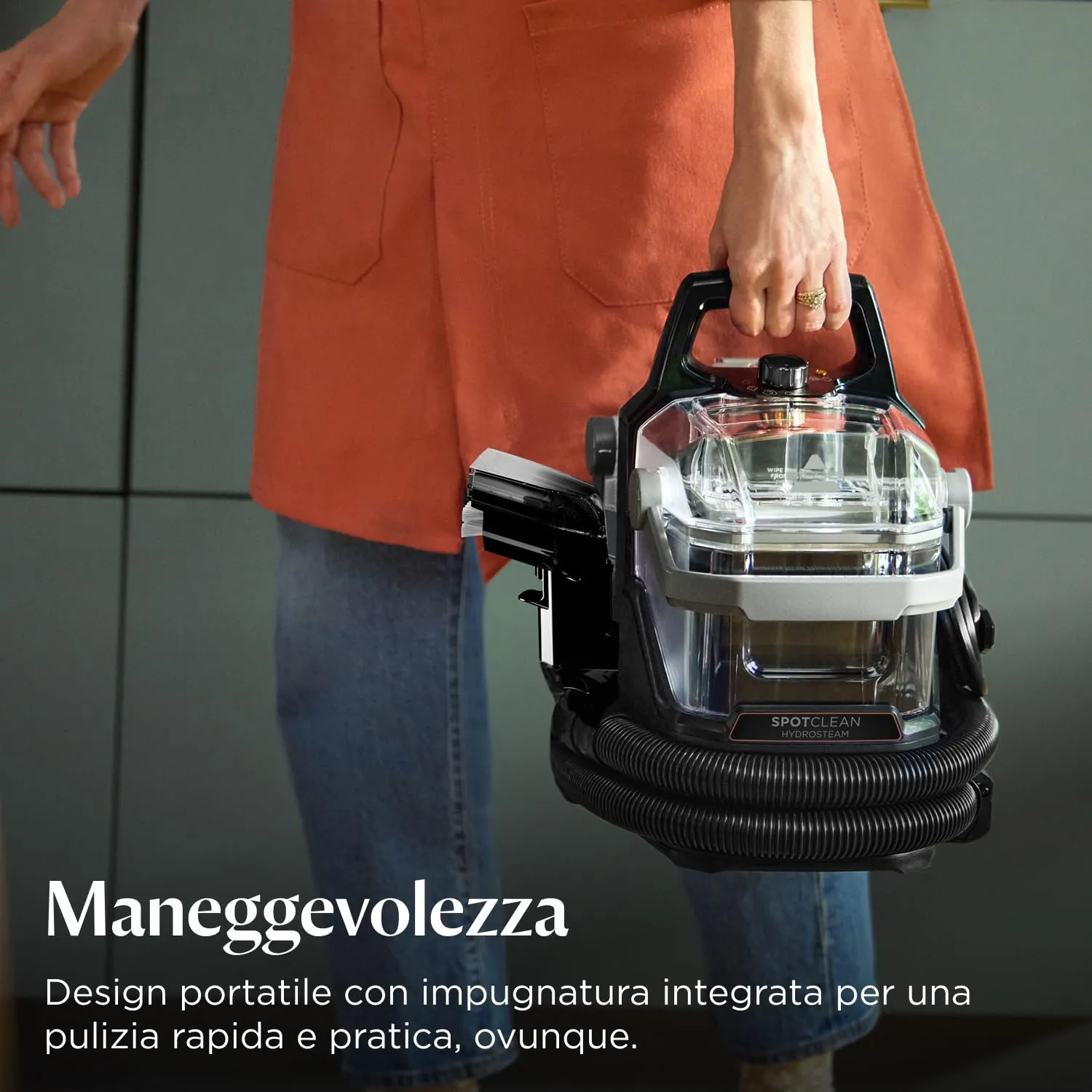 Bissell SpotClean HydroSteam Lavatappeti 1000W 3689N - immagine 7