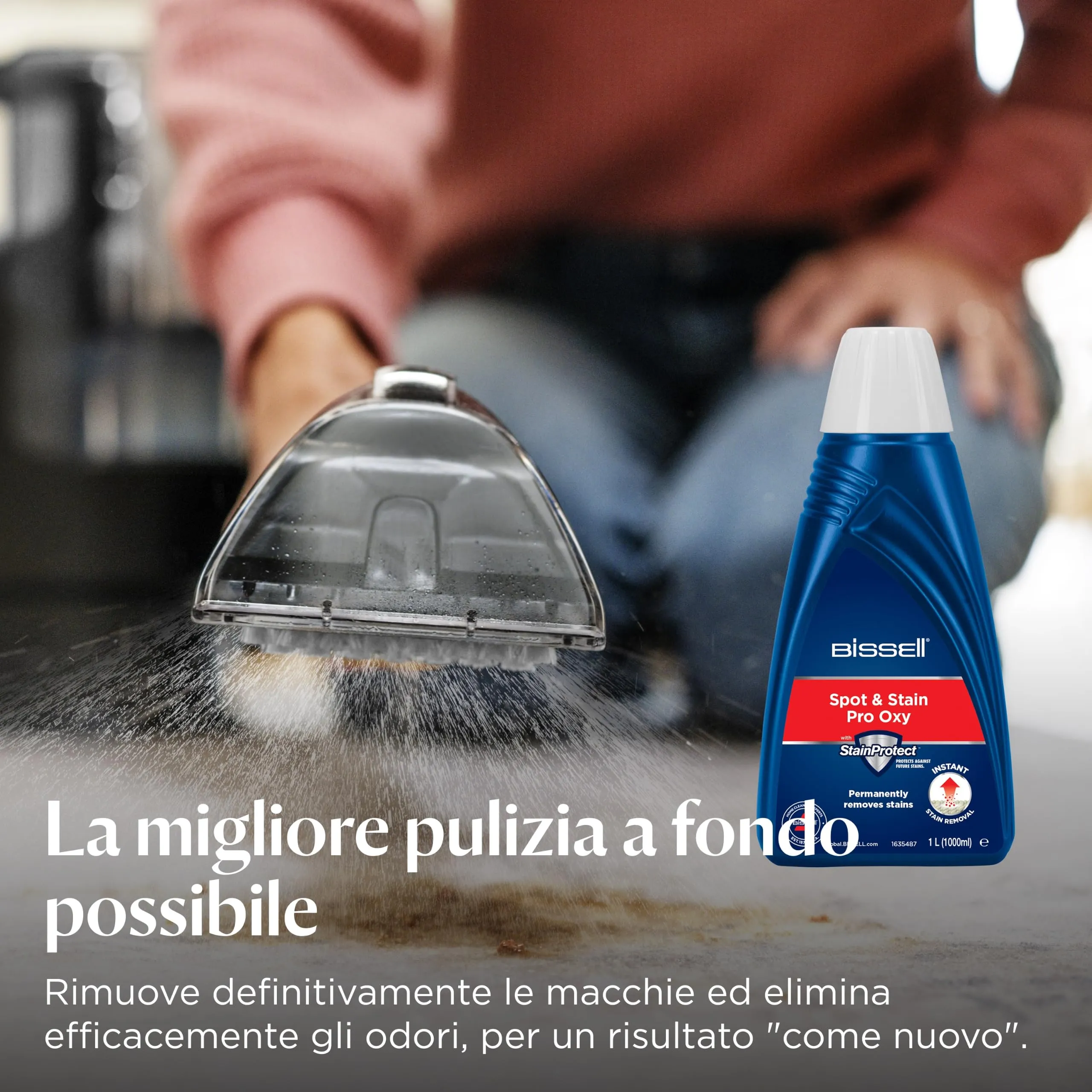 Bissell SpotClean HydroSteam Lavatappeti 1000W 3689N - immagine 14