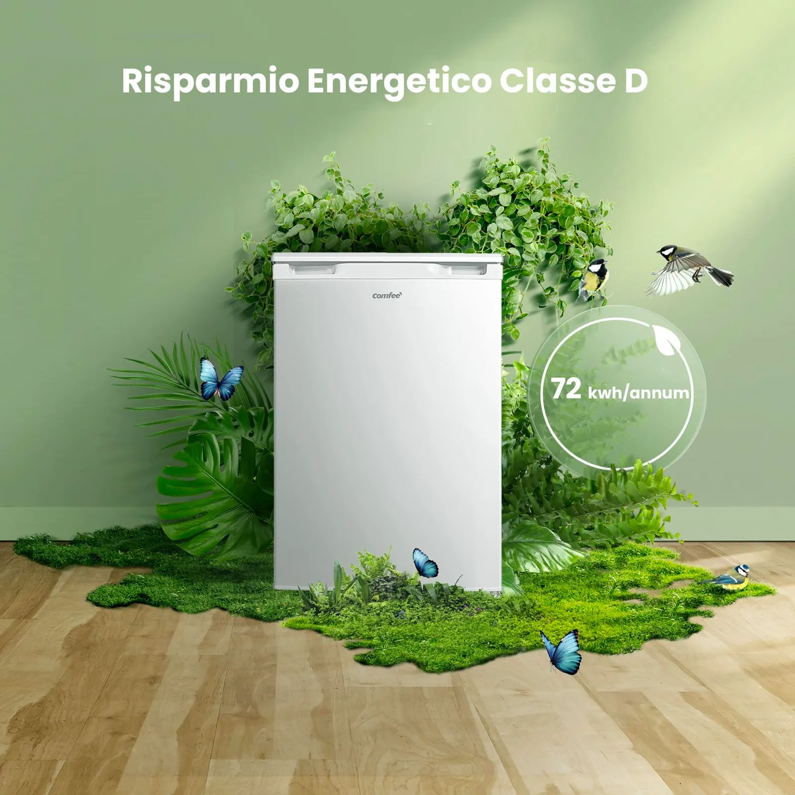 COMFEE' Mini Frigo 131L senza Congelatore Bianco RCD133WH3(E) - immagine 5