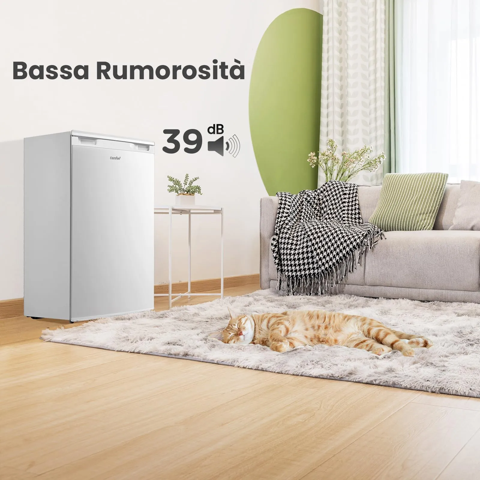 COMFEE' Mini Frigo 131L senza Congelatore Bianco RCD133WH3(E) - immagine 6