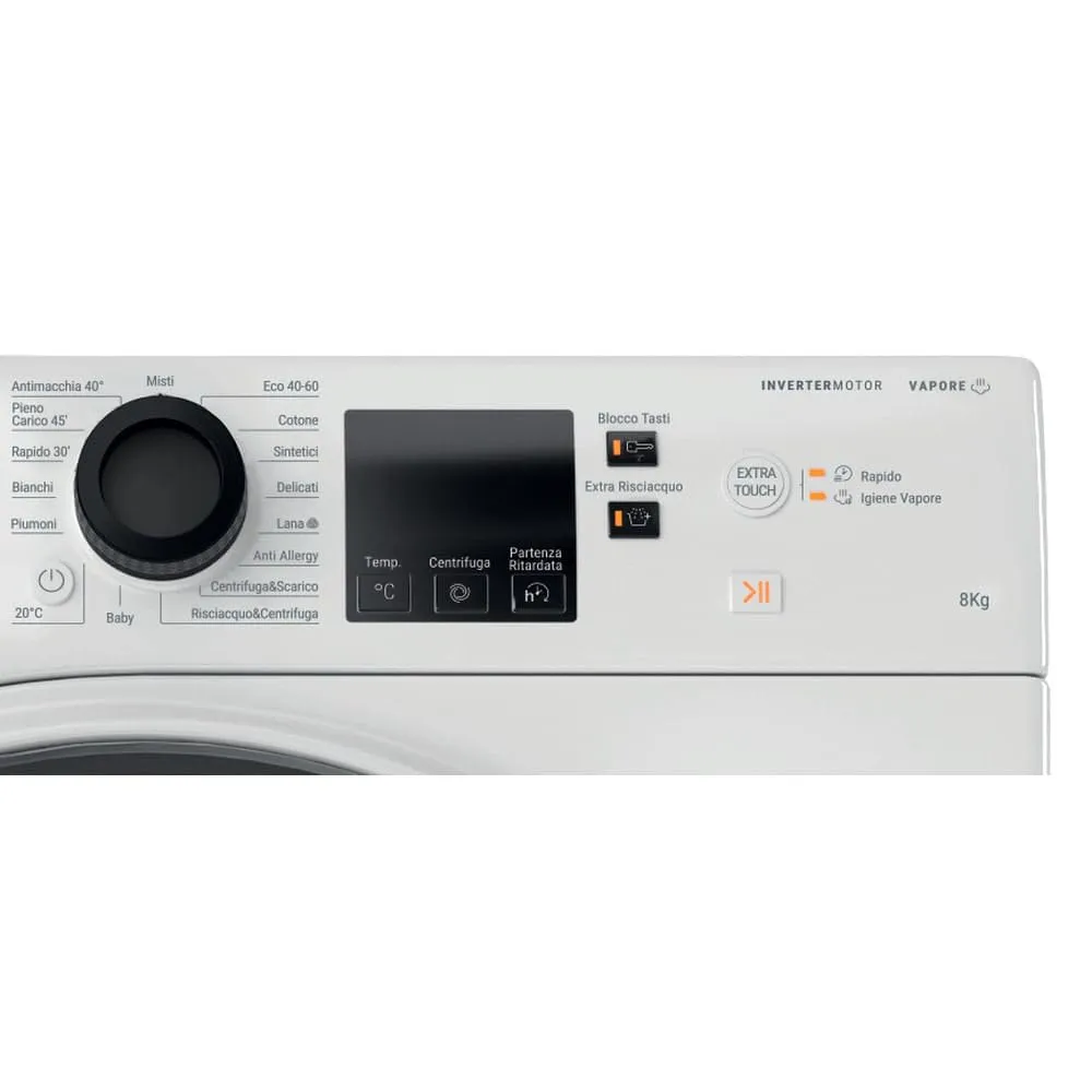 Hotpoint NF86WK IT Lavatrice 8 Kg Bianco - immagine 4