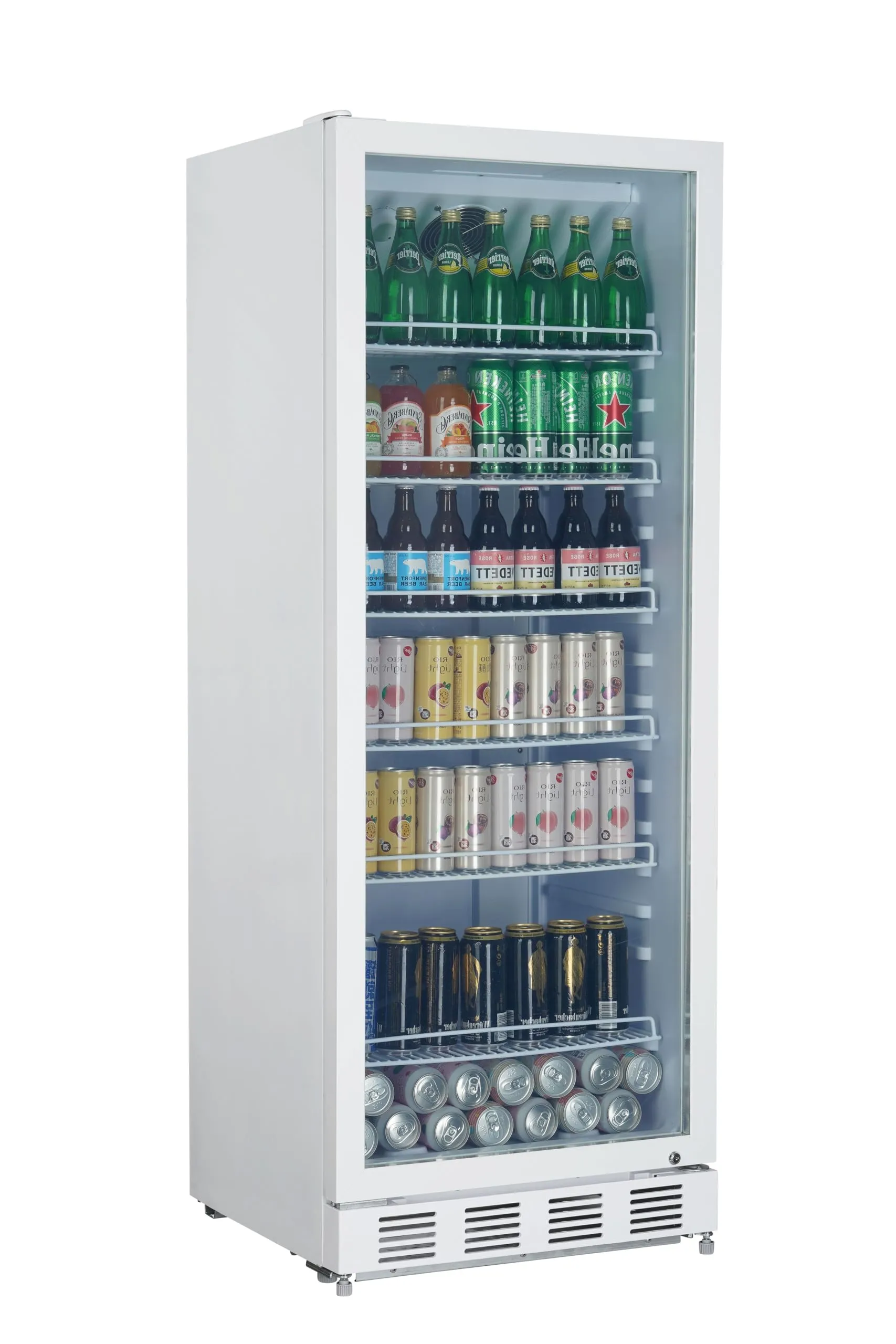 METRO Professional Frigorifero per Bevande GSC4280, 280L, Raffreddamento Ventilato, con Serratura - immagine 1