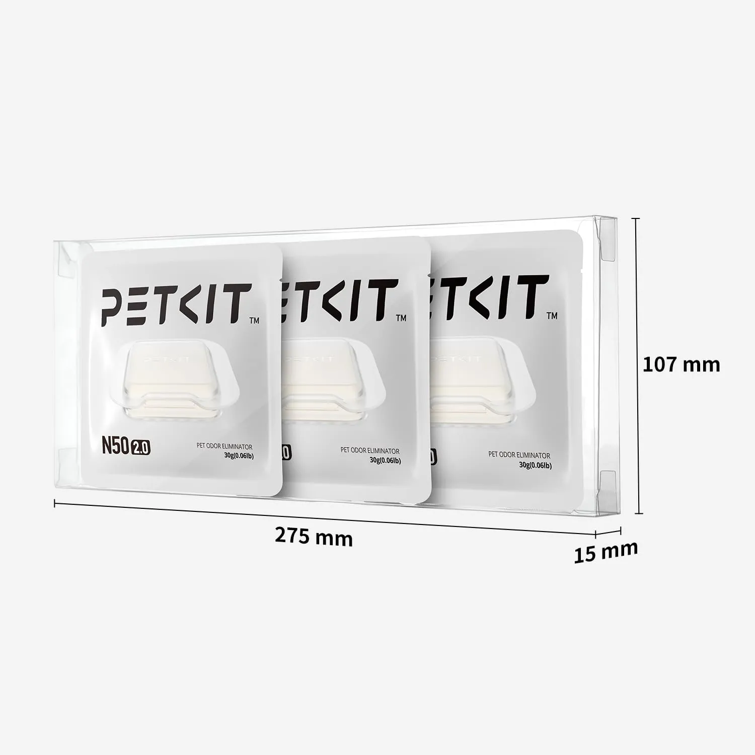 PETKIT Deodorante N50 2.0 per PURA MAX 2 e PUROBOT MAX PRO 2 (confezione da 3) - immagine 7