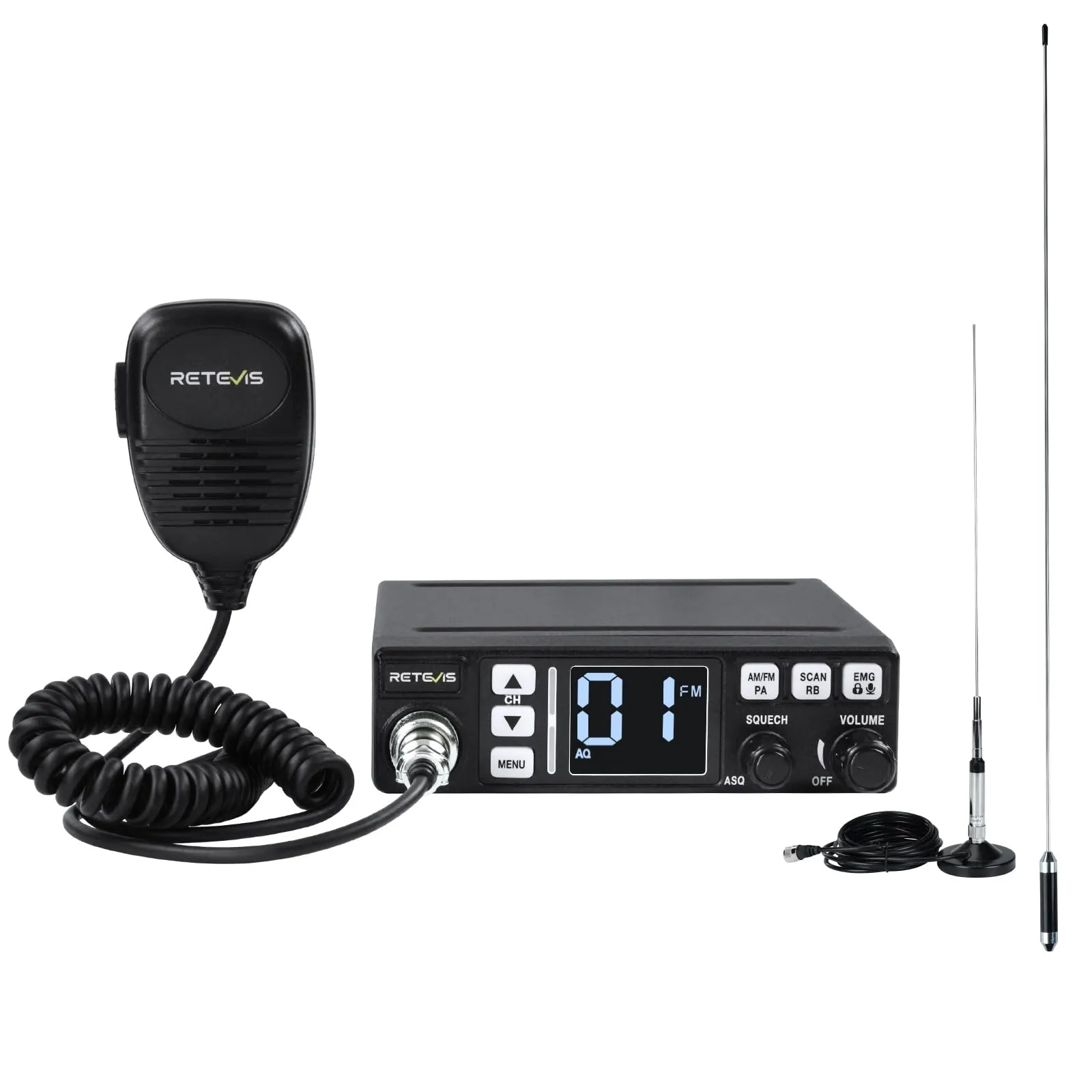 Retevis MB63 CB Radio Kit with Antenna - immagine 1