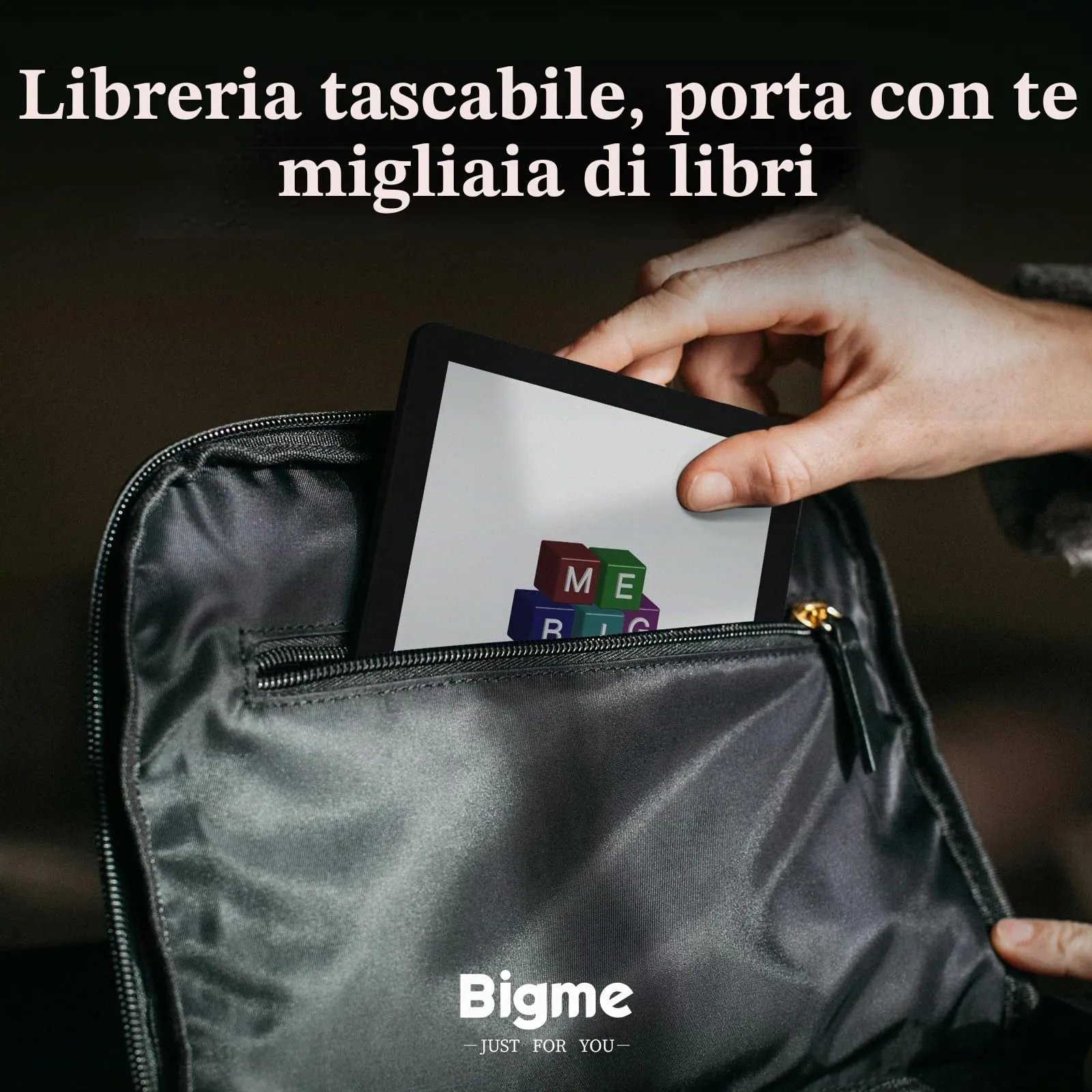 Bigme B6 Lettore ePaper a colori 6 pollici Android 14, 4+64 GB (Nero) - immagine 9