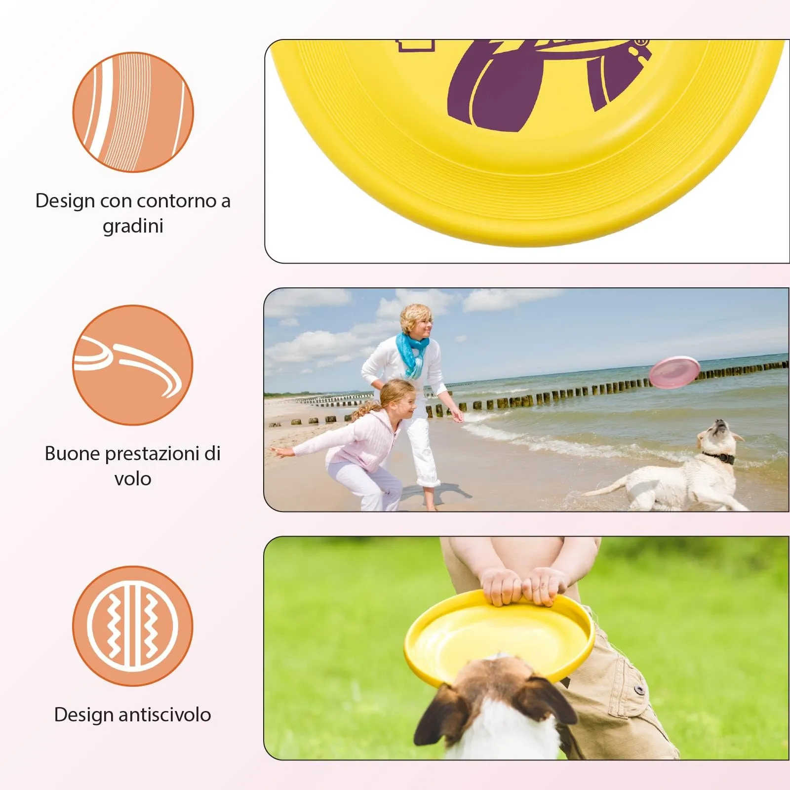 Wham-O Frisbee Disco Volante, 23.75 cm, 100g (53308-V34) - immagine 3