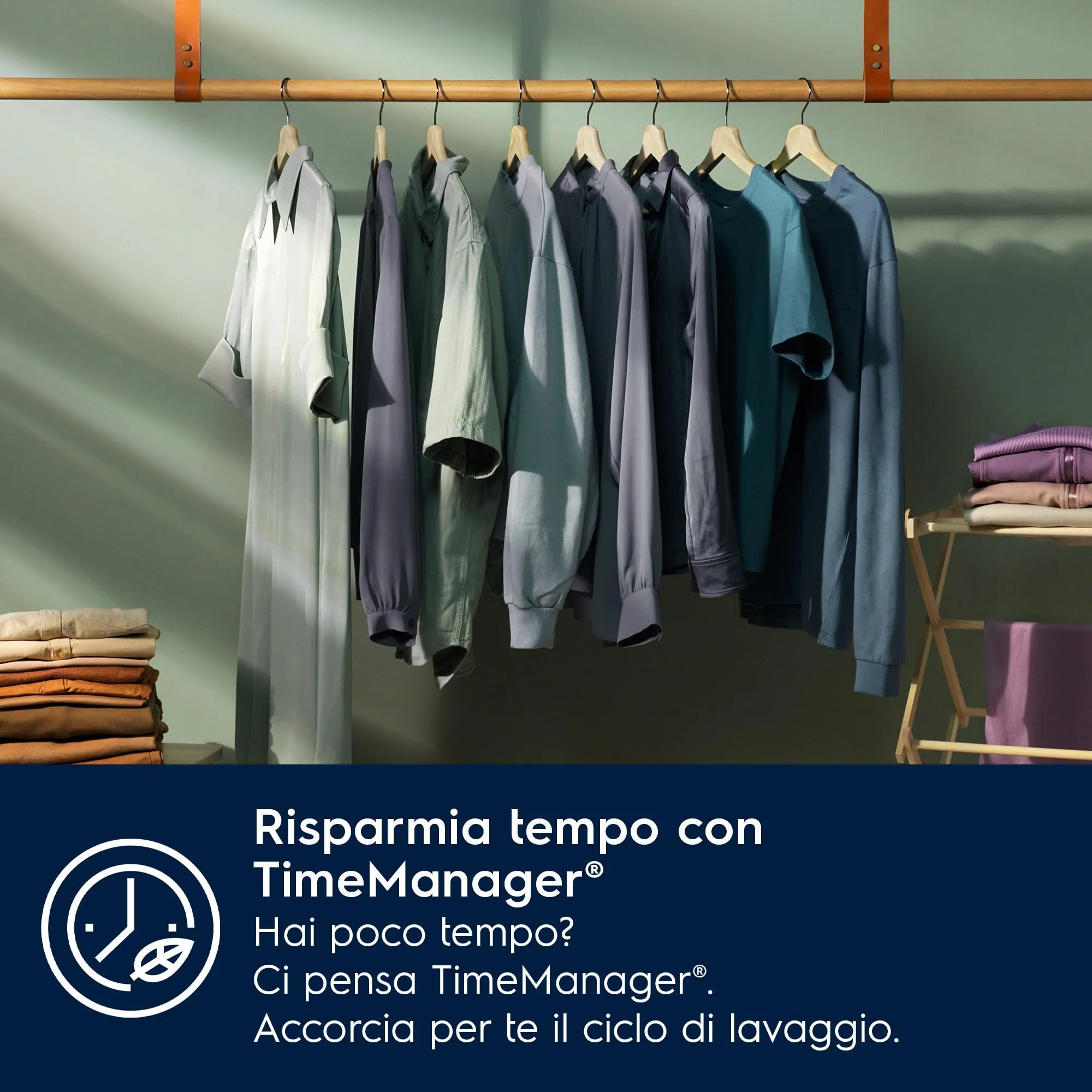 Electrolux Lavatrice a Carica Frontale EW5F8W, 8kg, Serie 500 TimeCare, 1151 Giri/min, Bianco, Classe A - immagine 2