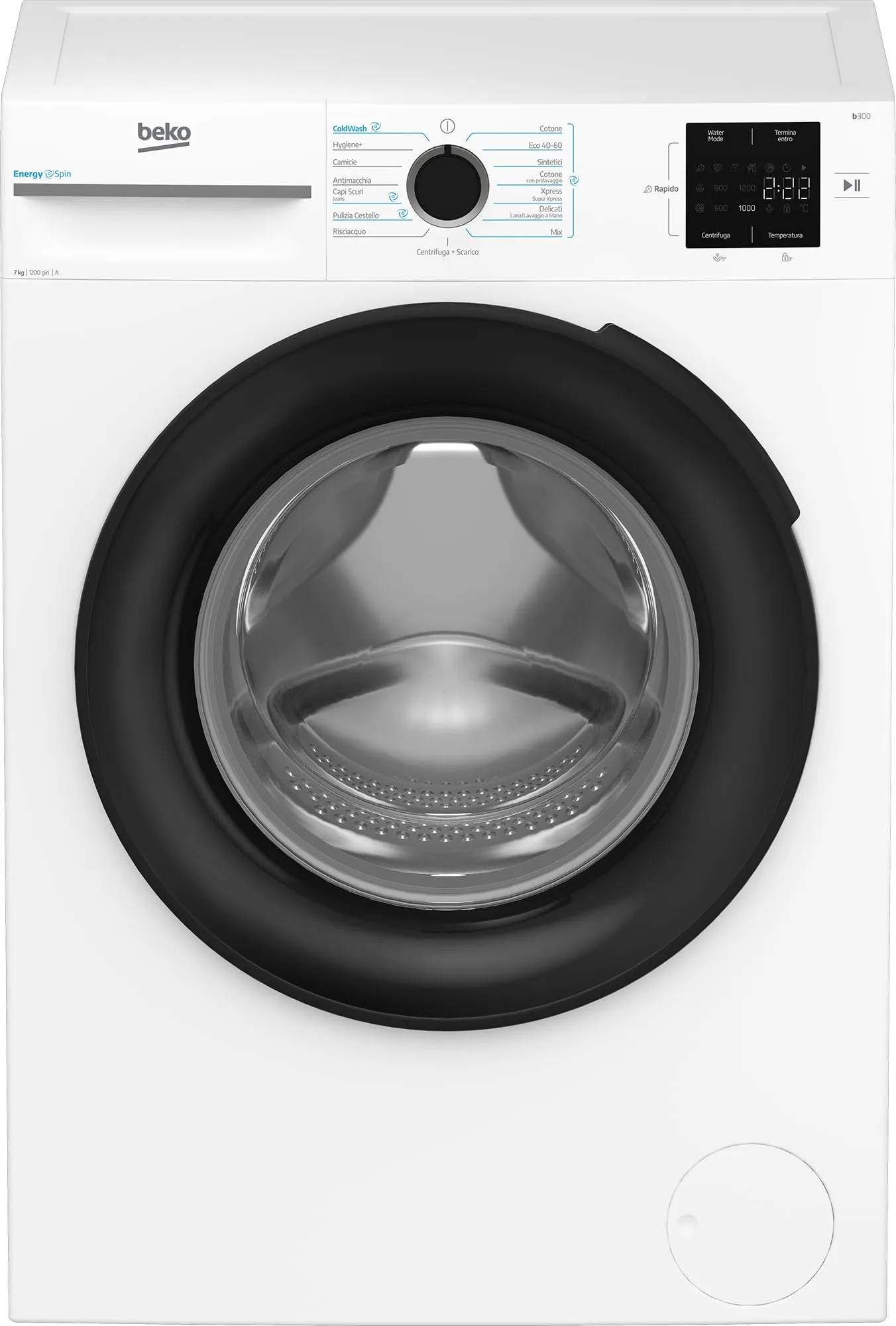 Beko BMSMW7126EB Lavatrice Slim 7 kg Classe A - immagine 1