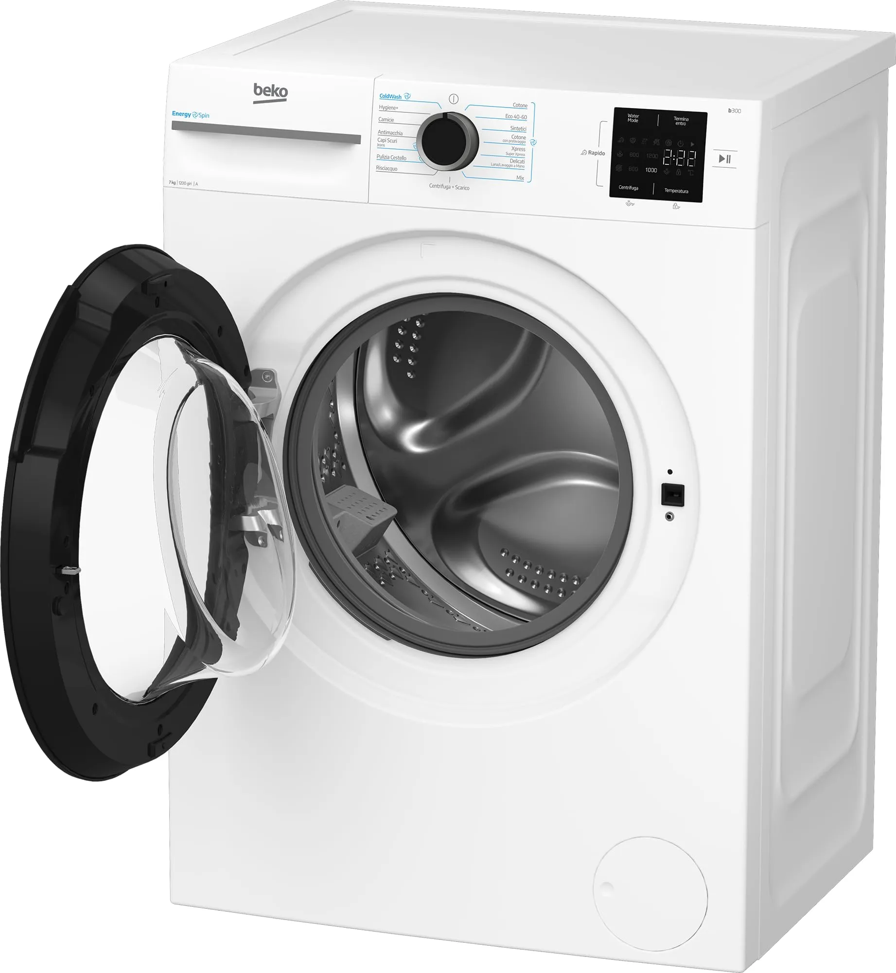 Beko BMSMW7126EB Lavatrice Slim 7 kg Classe A - immagine 4