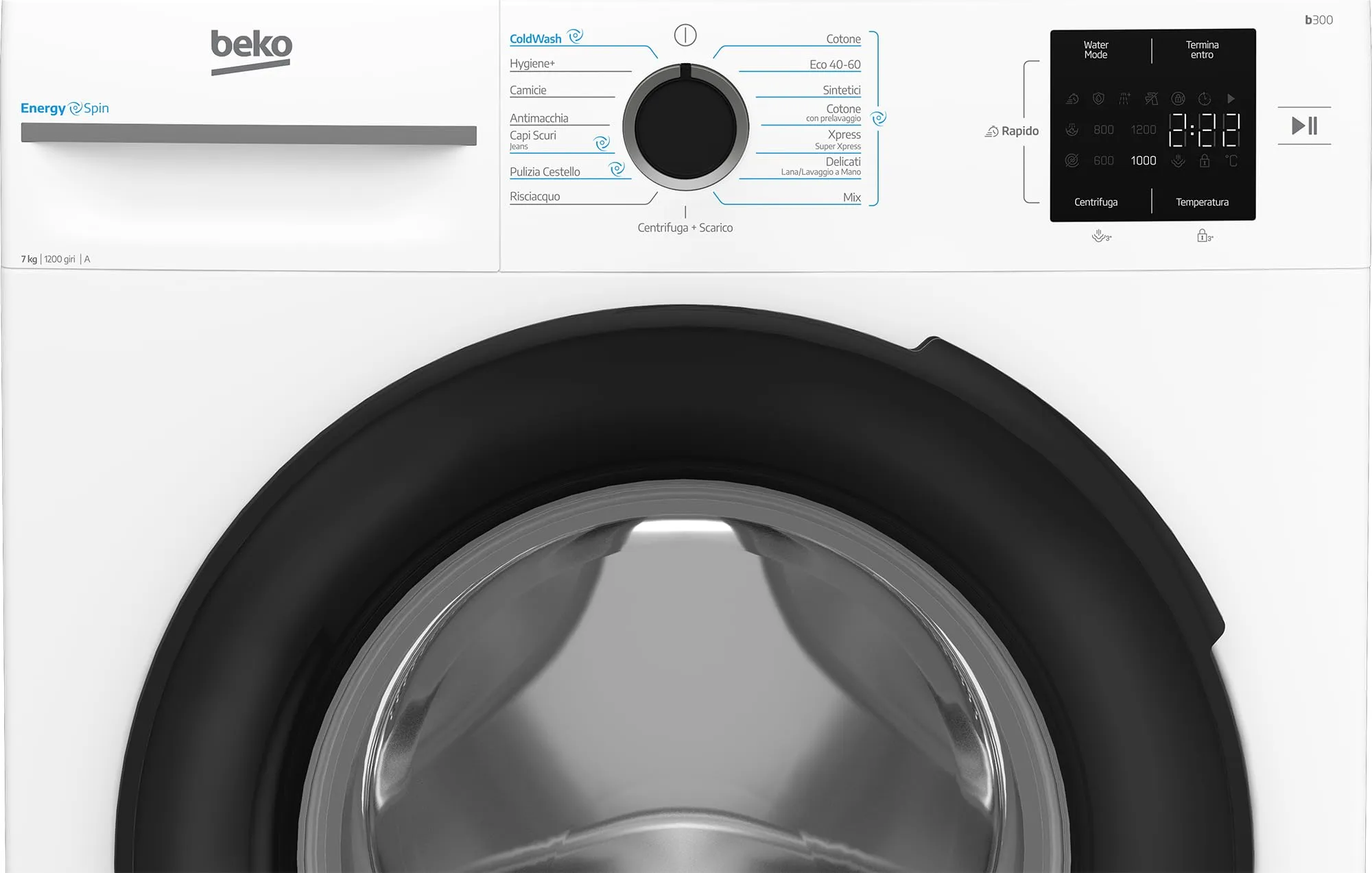 Beko BMSMW7126EB Lavatrice Slim 7 kg Classe A - immagine 5