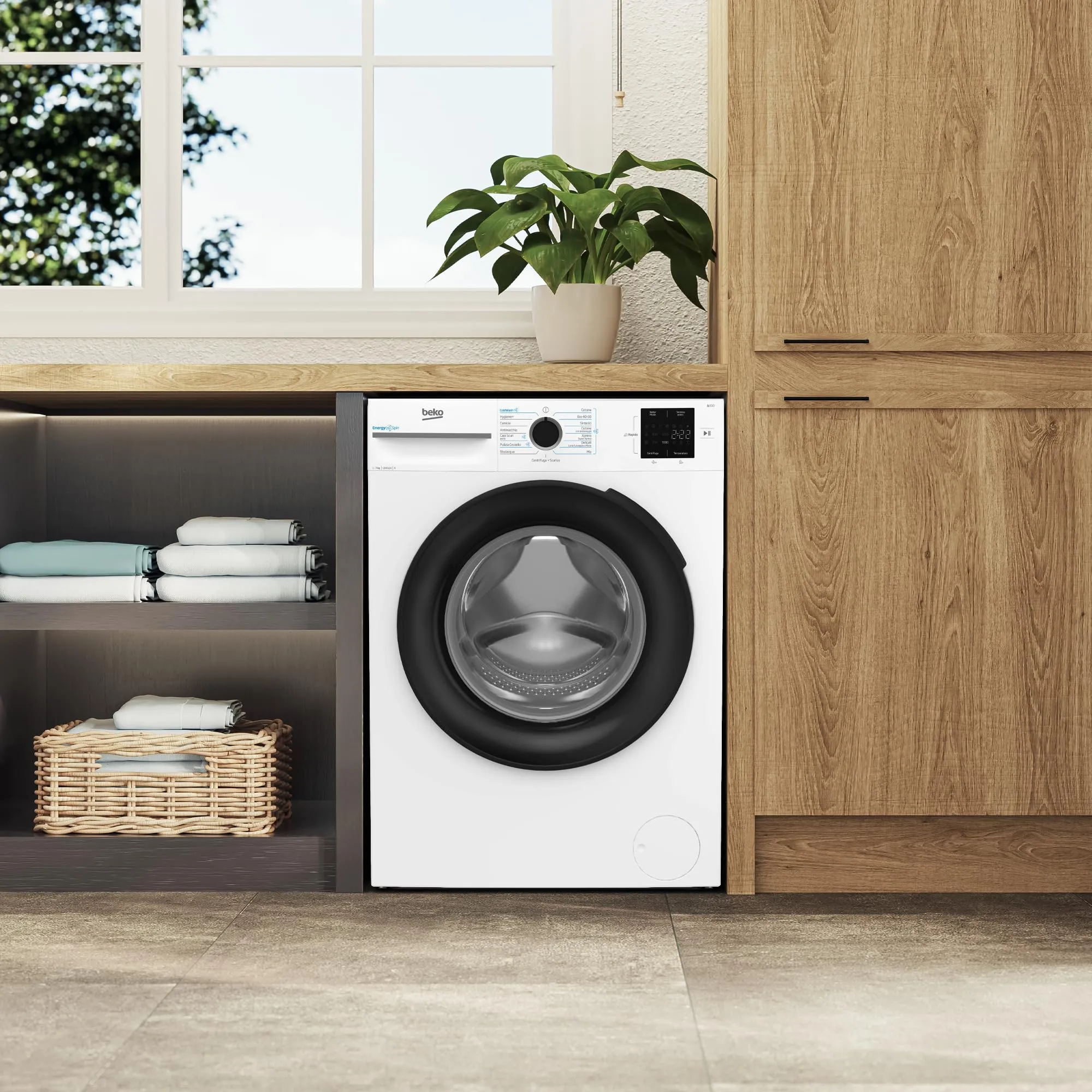 Beko BMSMW7126EB Lavatrice Slim 7 kg Classe A - immagine 8