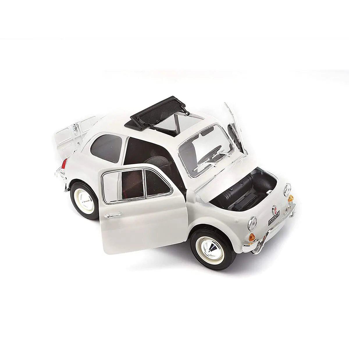 Bburago Fiat 500L 1968 Diecast Model Car, Scale 1:18 - immagine 2