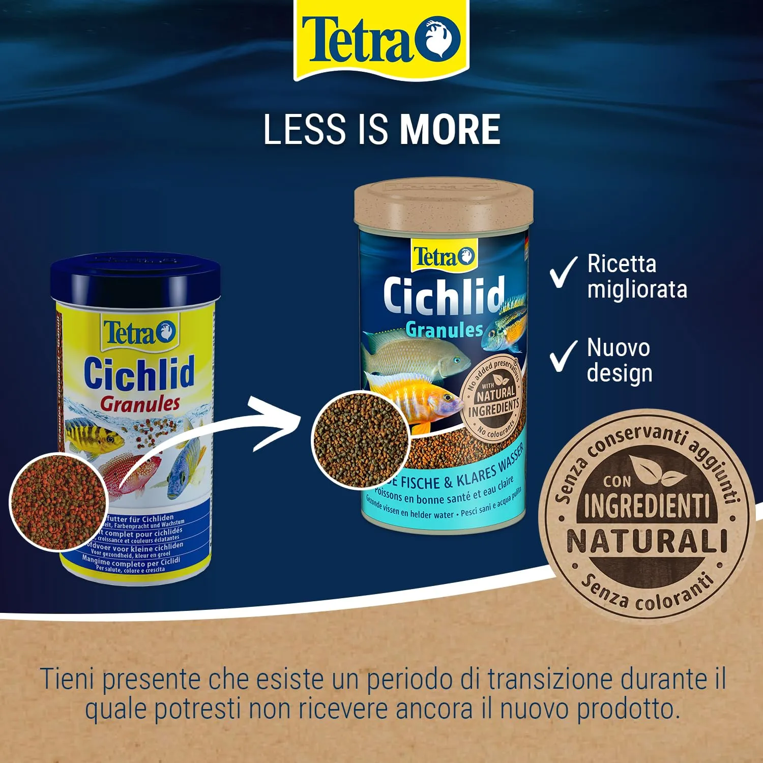 Tetra Cichlid Granules 500 ml - immagine 2